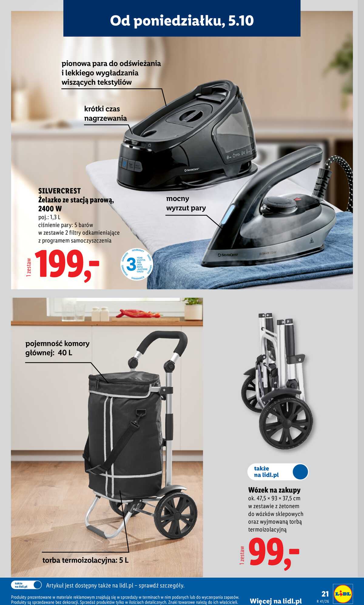 Leták Lidl Polsko 5.10.-10.10.2026 - Leták platí od 5. 10. do 10. 10. strana 25