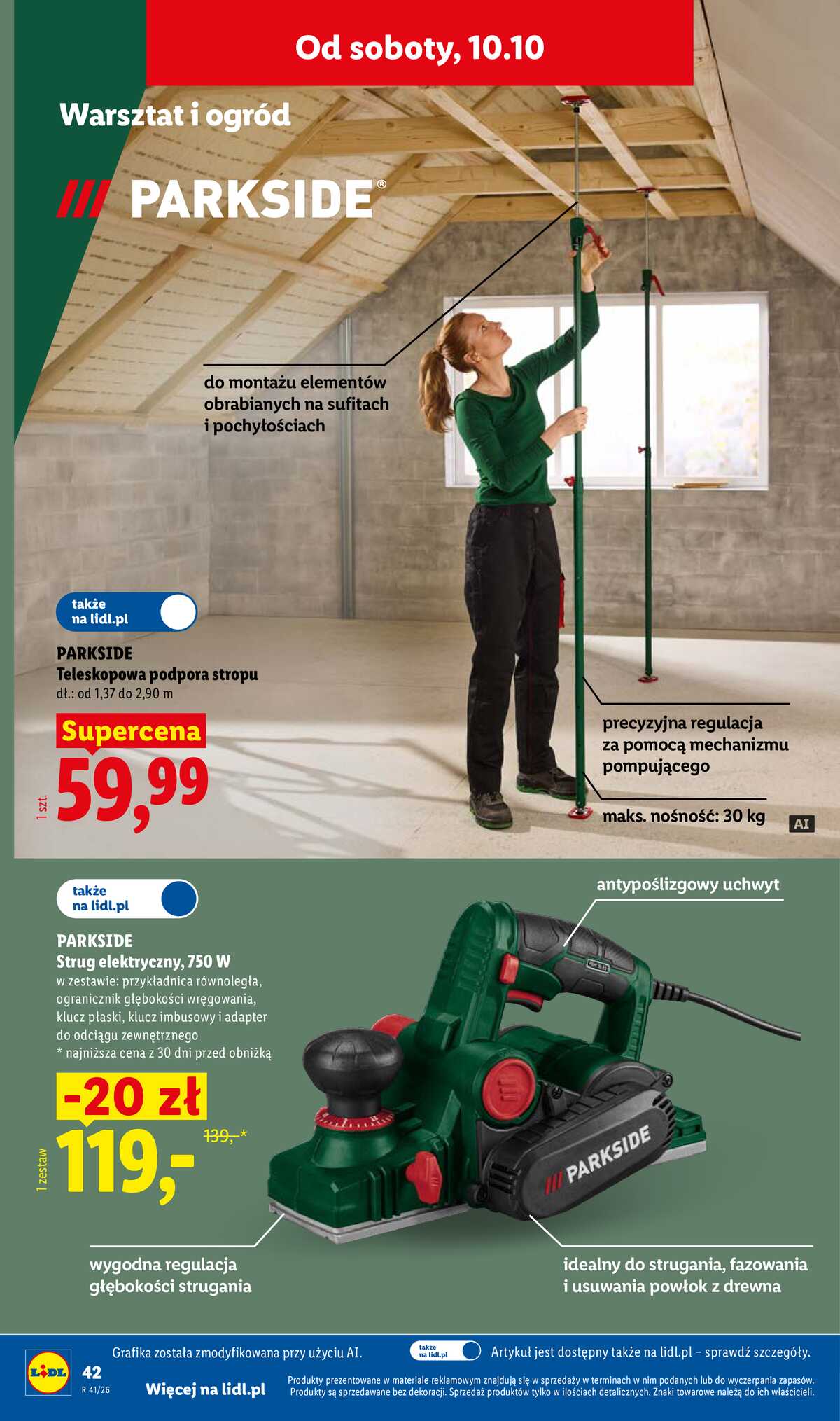 Leták Lidl Polsko 5.10.-10.10.2026 - Leták platí od 5. 10. do 10. 10. strana 52