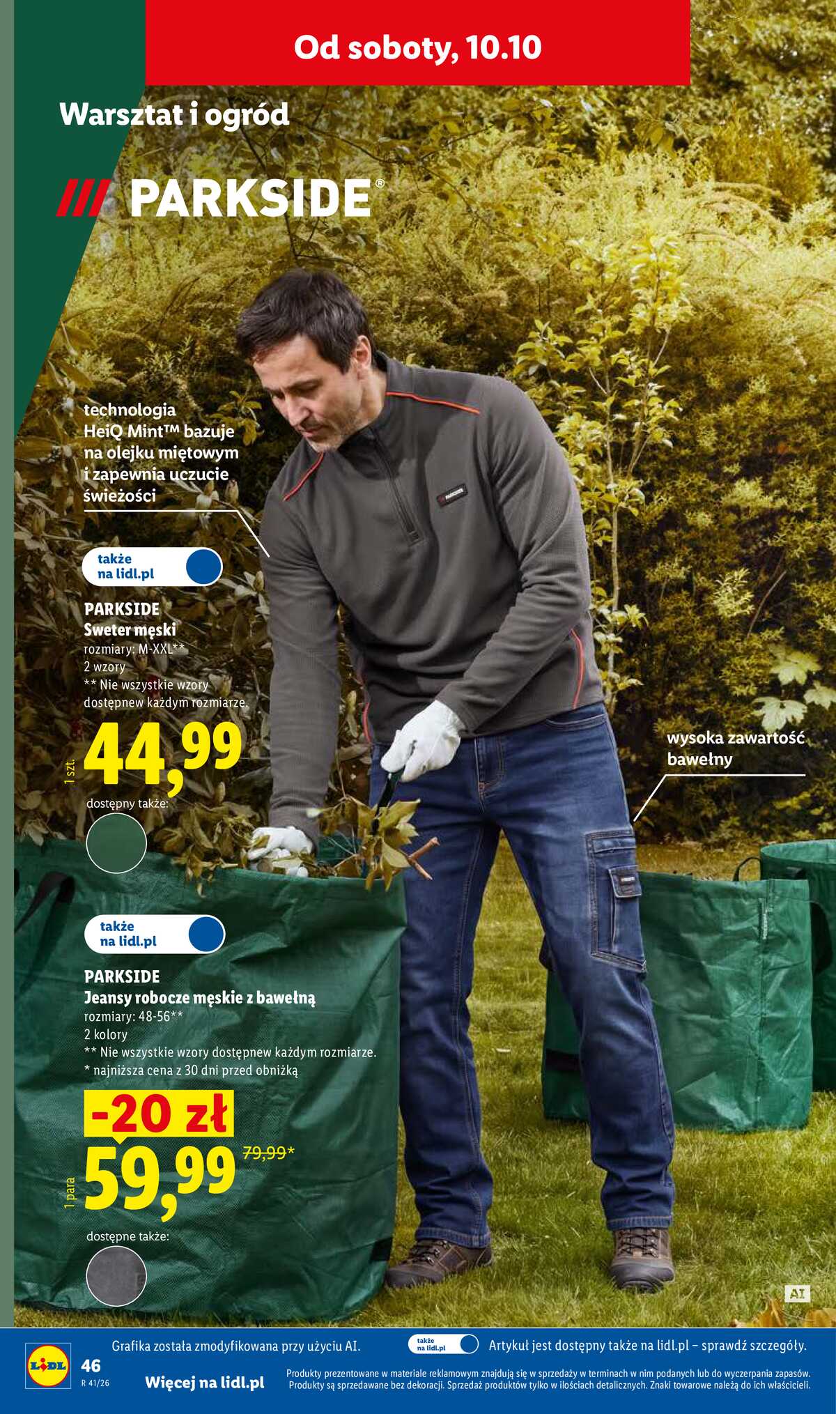 Leták Lidl Polsko 5.10.-10.10.2026 - Leták platí od 5. 10. do 10. 10. strana 56