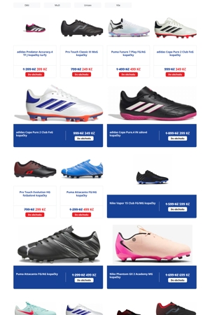 Intersport Kopačky a míče - 1. 10. 2026