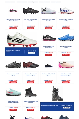 Intersport Boty - 1. 10. 2026