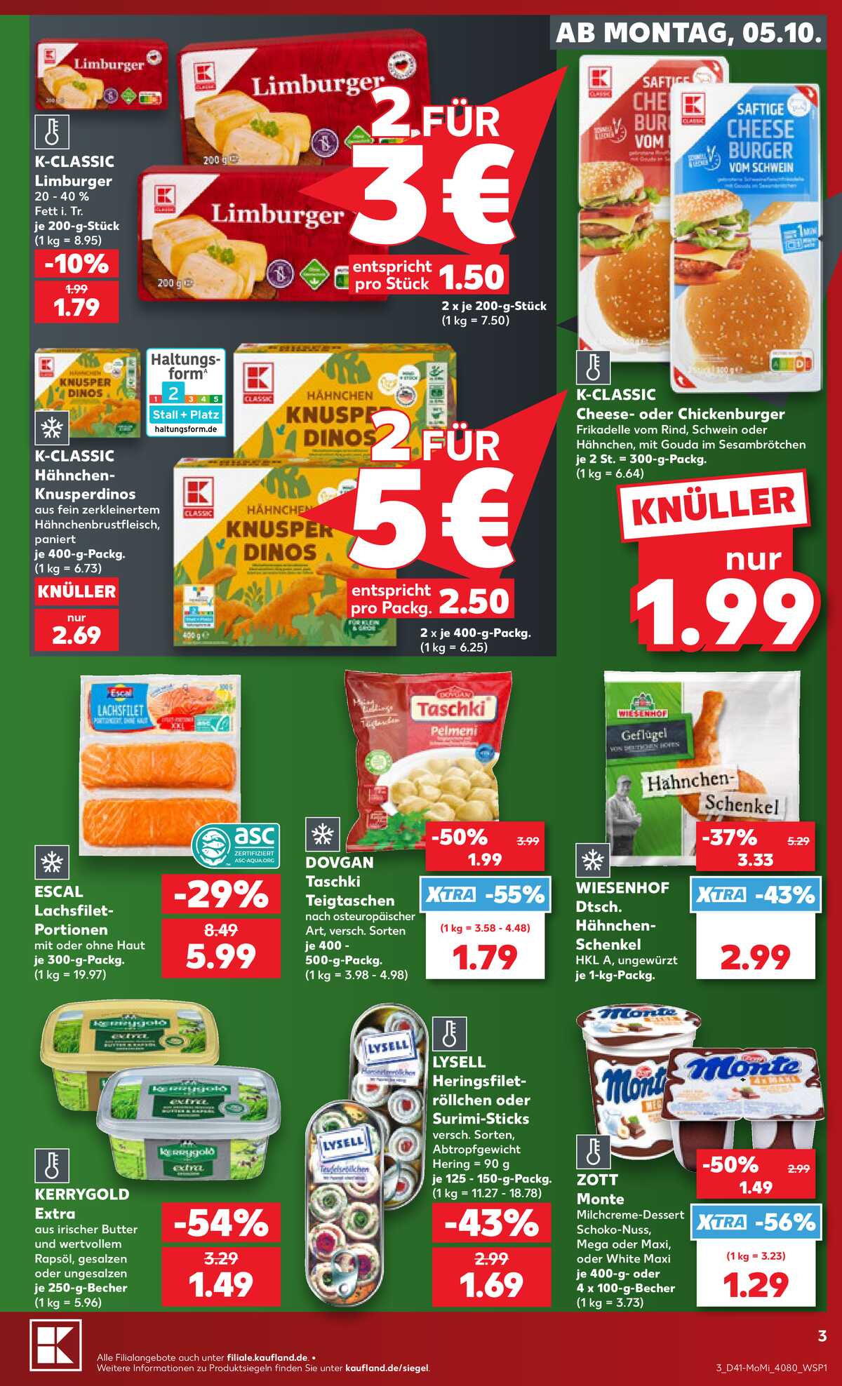 Leták Kaufland Německo 5.10.-7.10.2026 strana 3