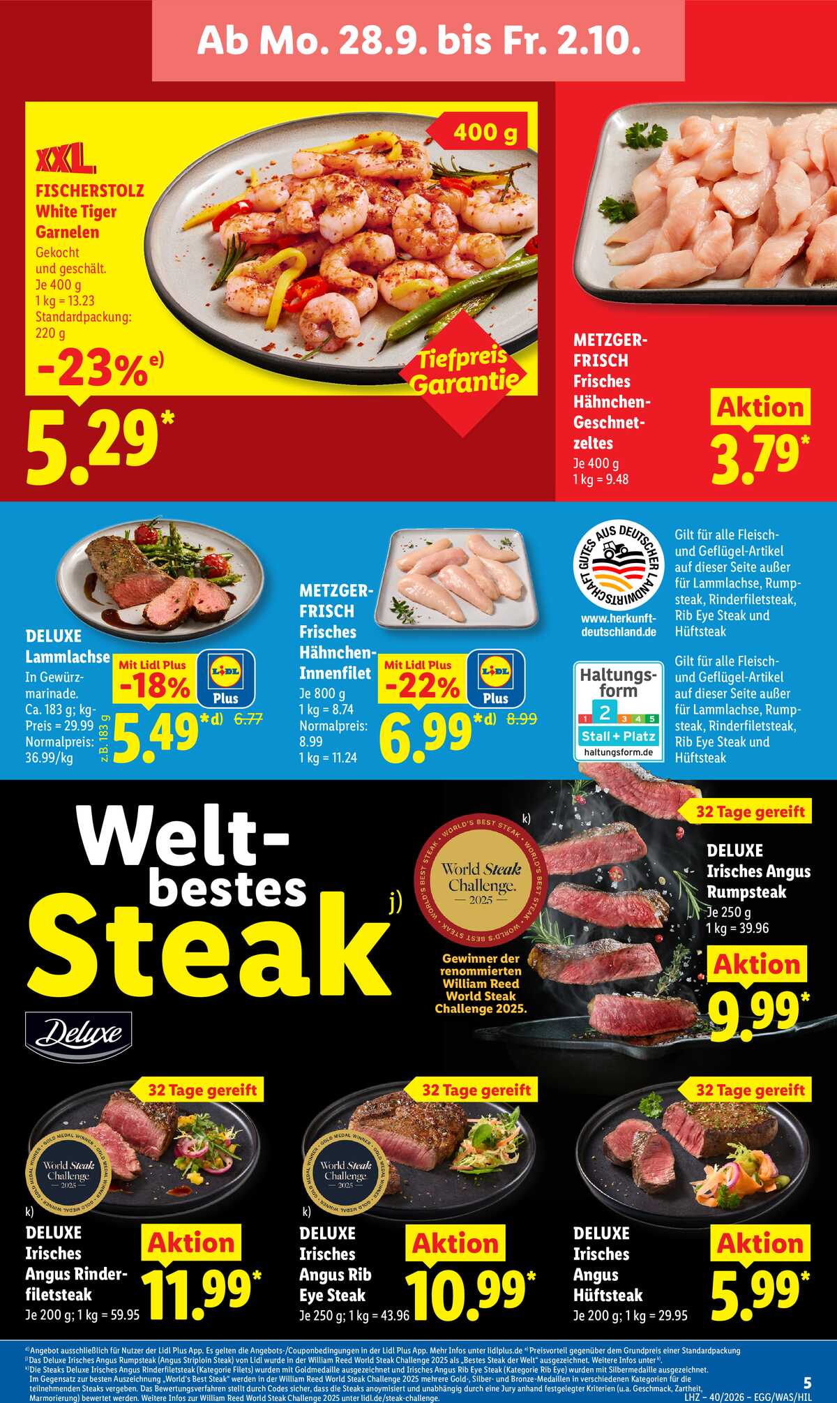 Leták Lidl Německo 28.9.-3.10.2026 strana 13