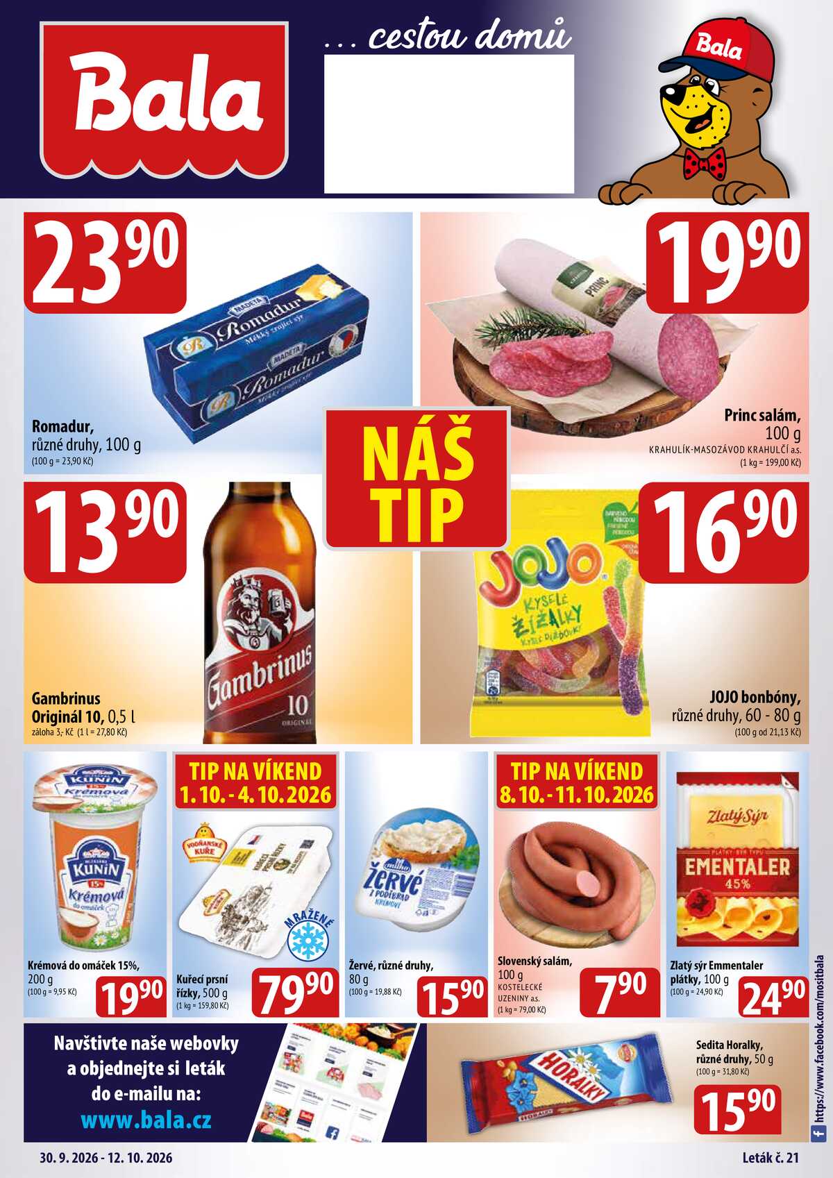 BALA Velký leták + do 12.10. strana 1