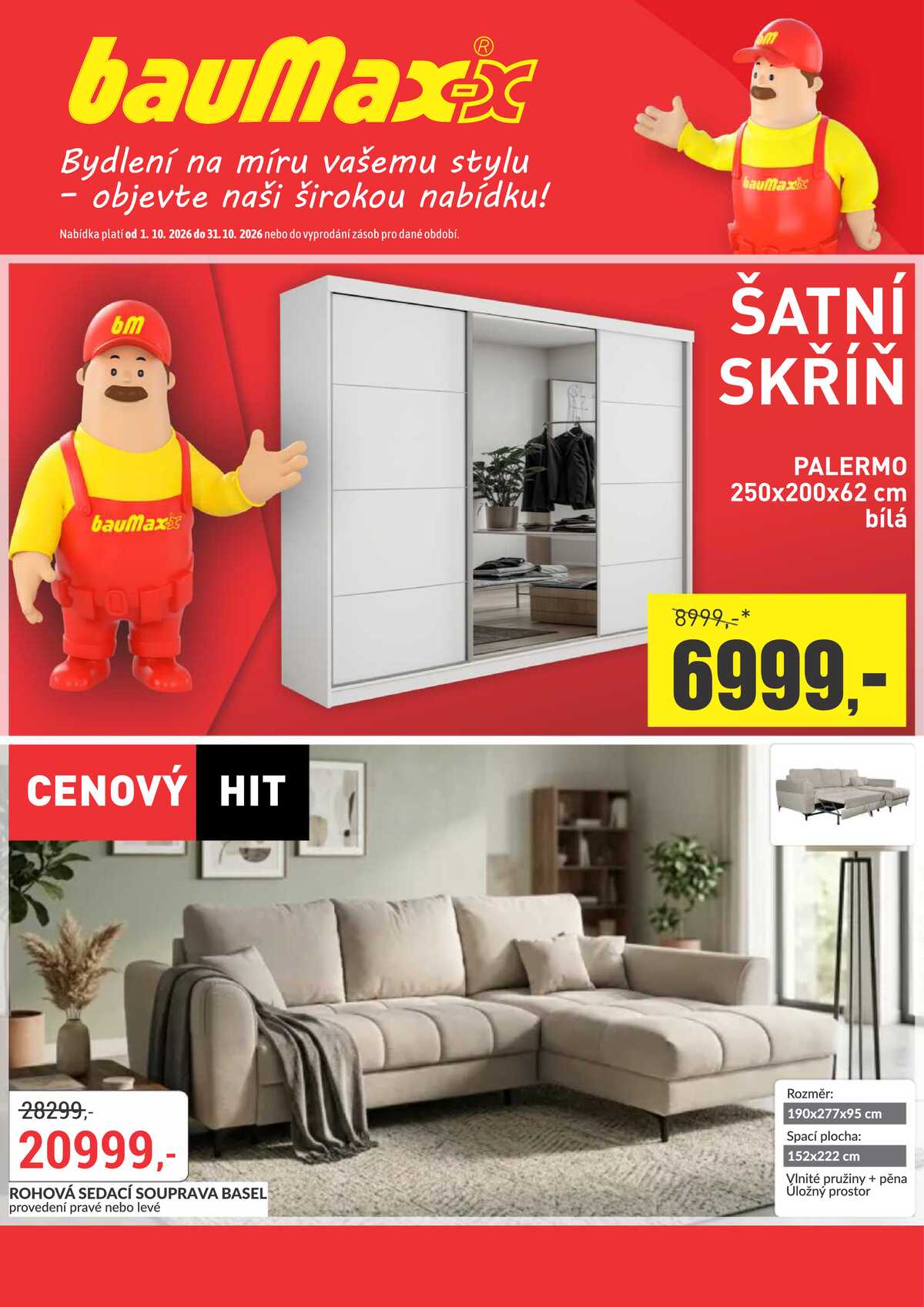 Baumax Nábytek strana 1