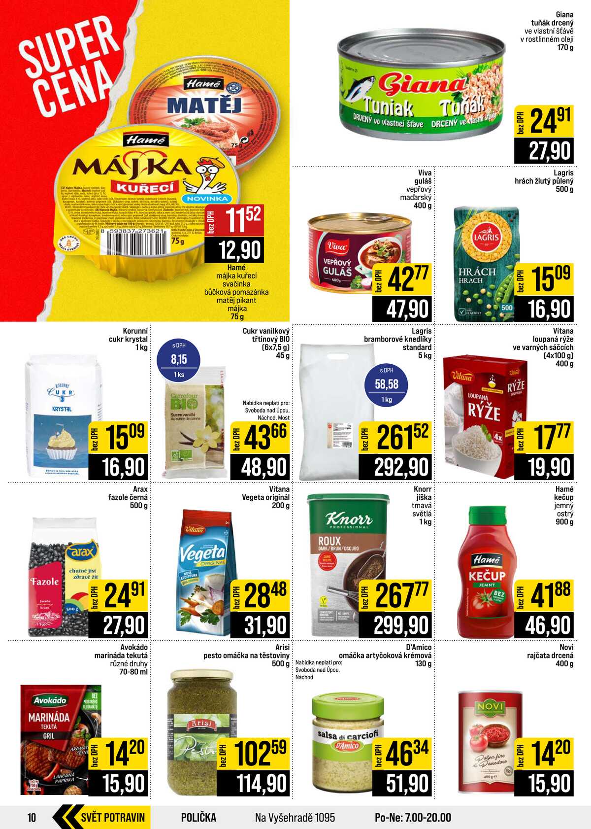 JIP Cash & Carry České Budějovice, Most, Náchod, Polička, Sušice a Svoboda nad Úpou od 30.9. do 6.10.2026 strana 10