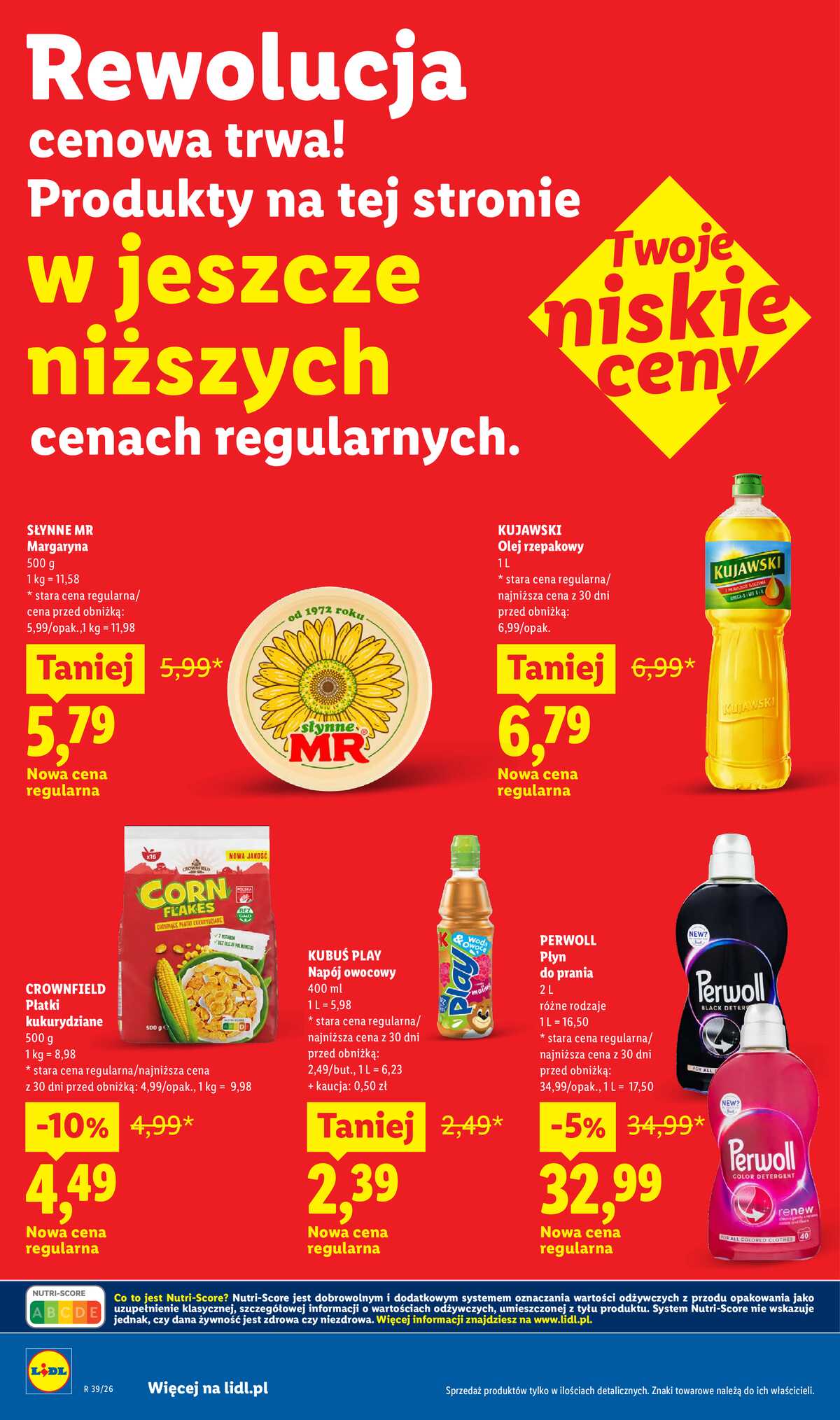 Leták Lidl Polsko 16.9.-31.12.2026 - Cenová revoluce! strana 2