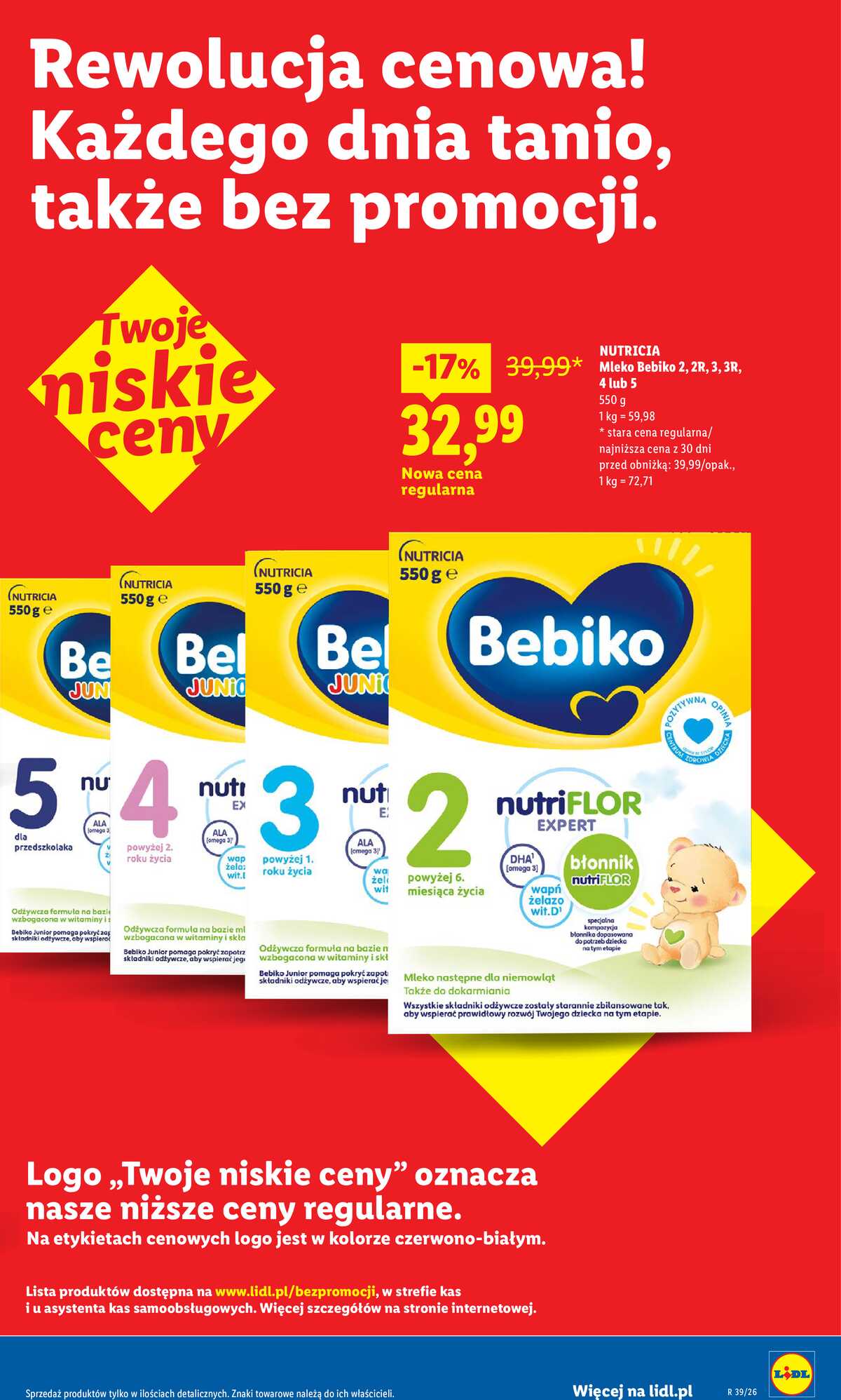 Leták Lidl Polsko 16.9.-31.12.2026 - Cenová revoluce! strana 3