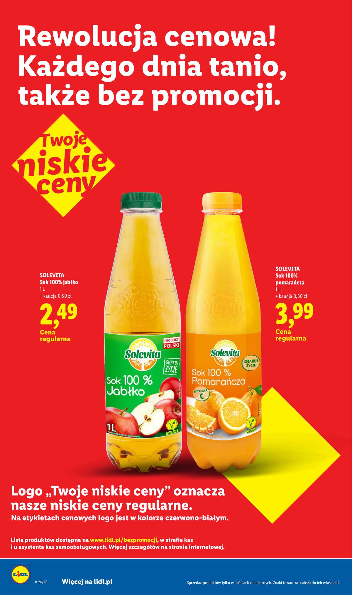 Leták Lidl Polsko 16.9.-31.12.2026 - Cenová revoluce! strana 10