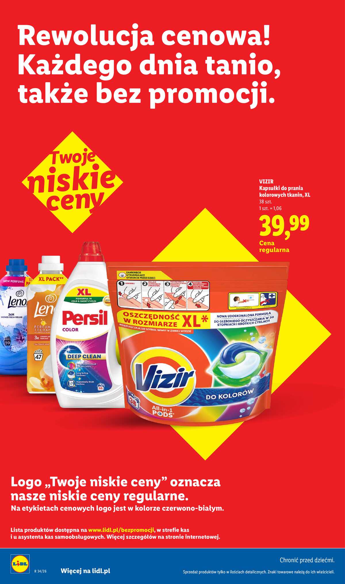 Leták Lidl Polsko 16.9.-31.12.2026 - Cenová revoluce! strana 16