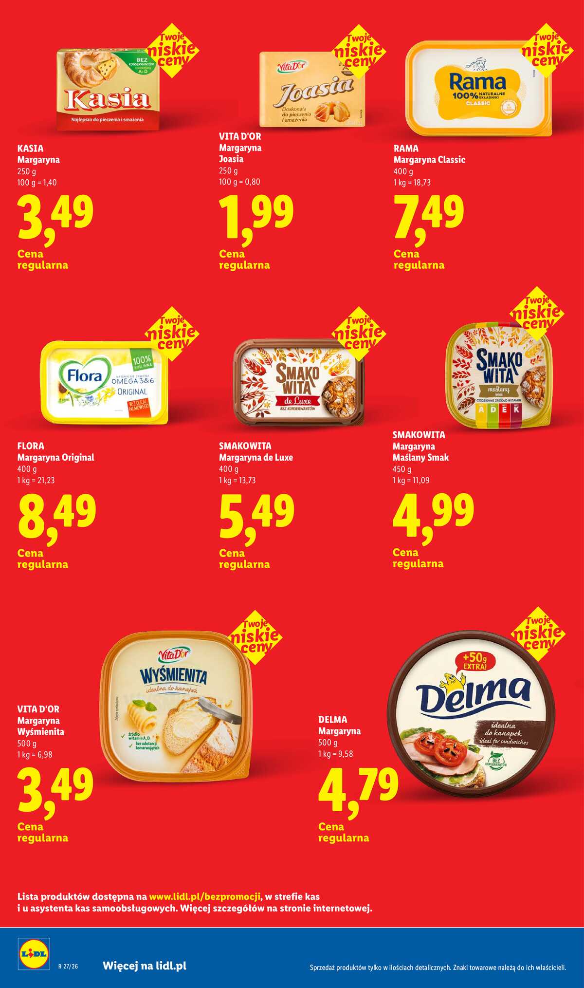 Leták Lidl Polsko 16.9.-31.12.2026 - Cenová revoluce! strana 18