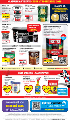 Barvy a laky drogerie od 3.10. do 23.10.2026