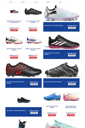 Intersport Boty - 2. 10. 2026