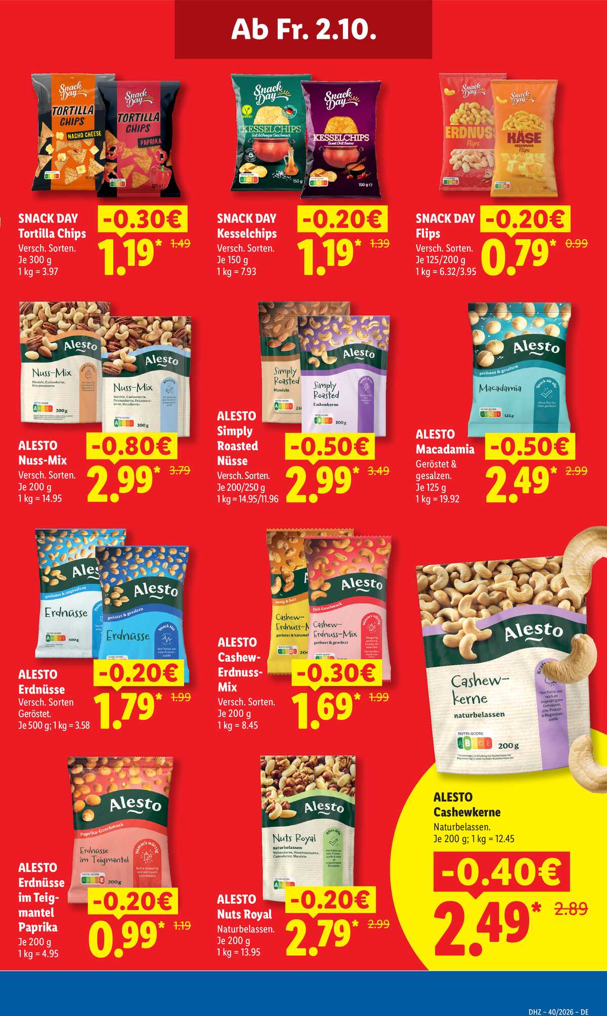 Leták Lidl Německo 28.9.-3.10.2026 strana 5