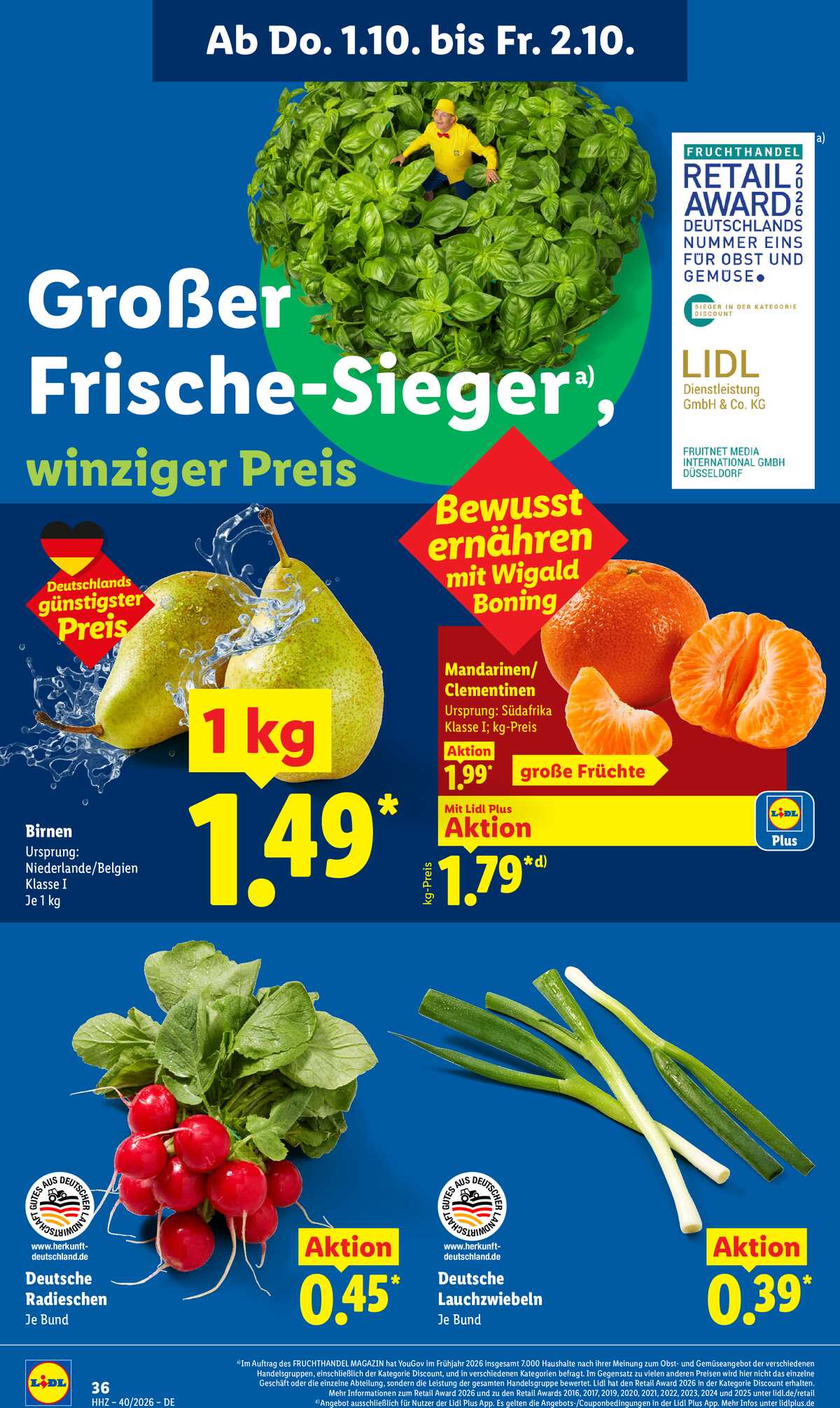 Leták Lidl Německo 28.9.-3.10.2026 strana 60