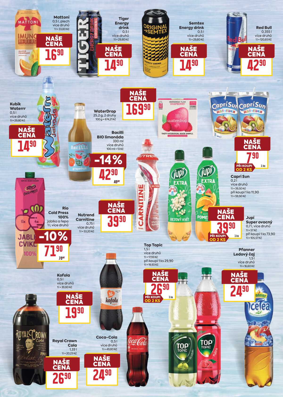 Billa Podzimní nápoje  od 30.9. do 20.10.2026 strana 18