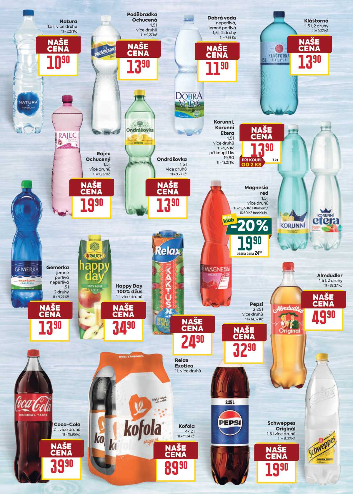 Billa Podzimní nápoje  od 30.9. do 20.10.2026 strana 19
