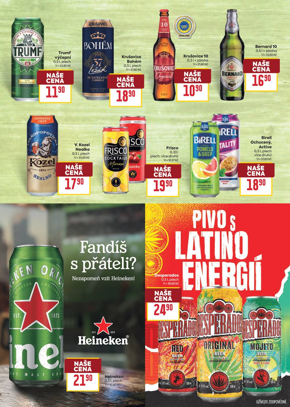 Billa Podzimní nápoje  od 30.9. do 20.10.2026