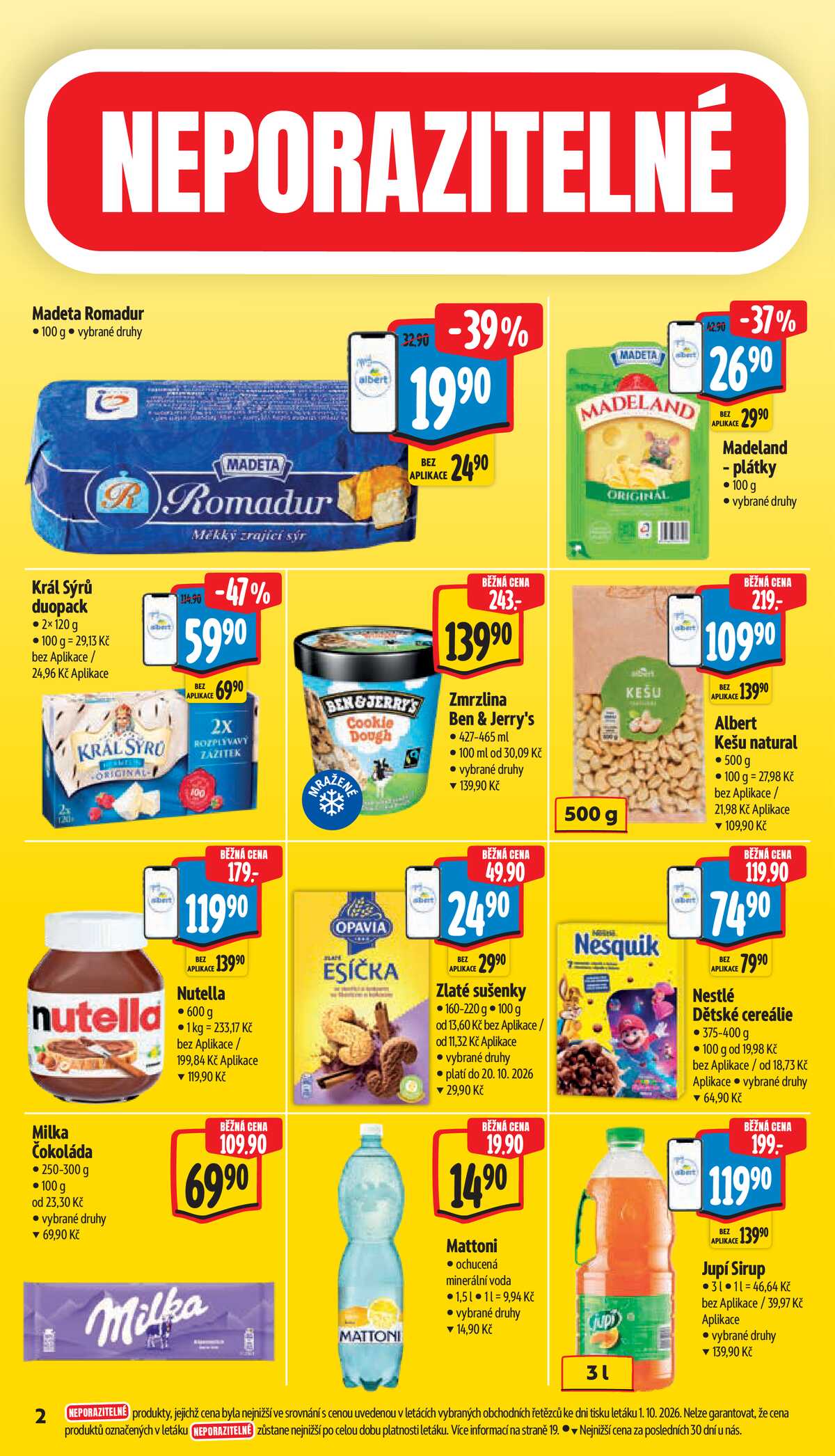 Albert Supermarket od 7.10. do 13.10.2026 strana 2