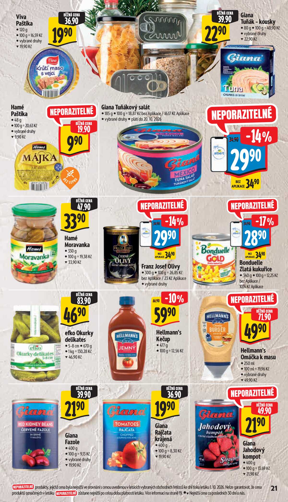 Albert Supermarket od 7.10. do 13.10.2026 strana 25