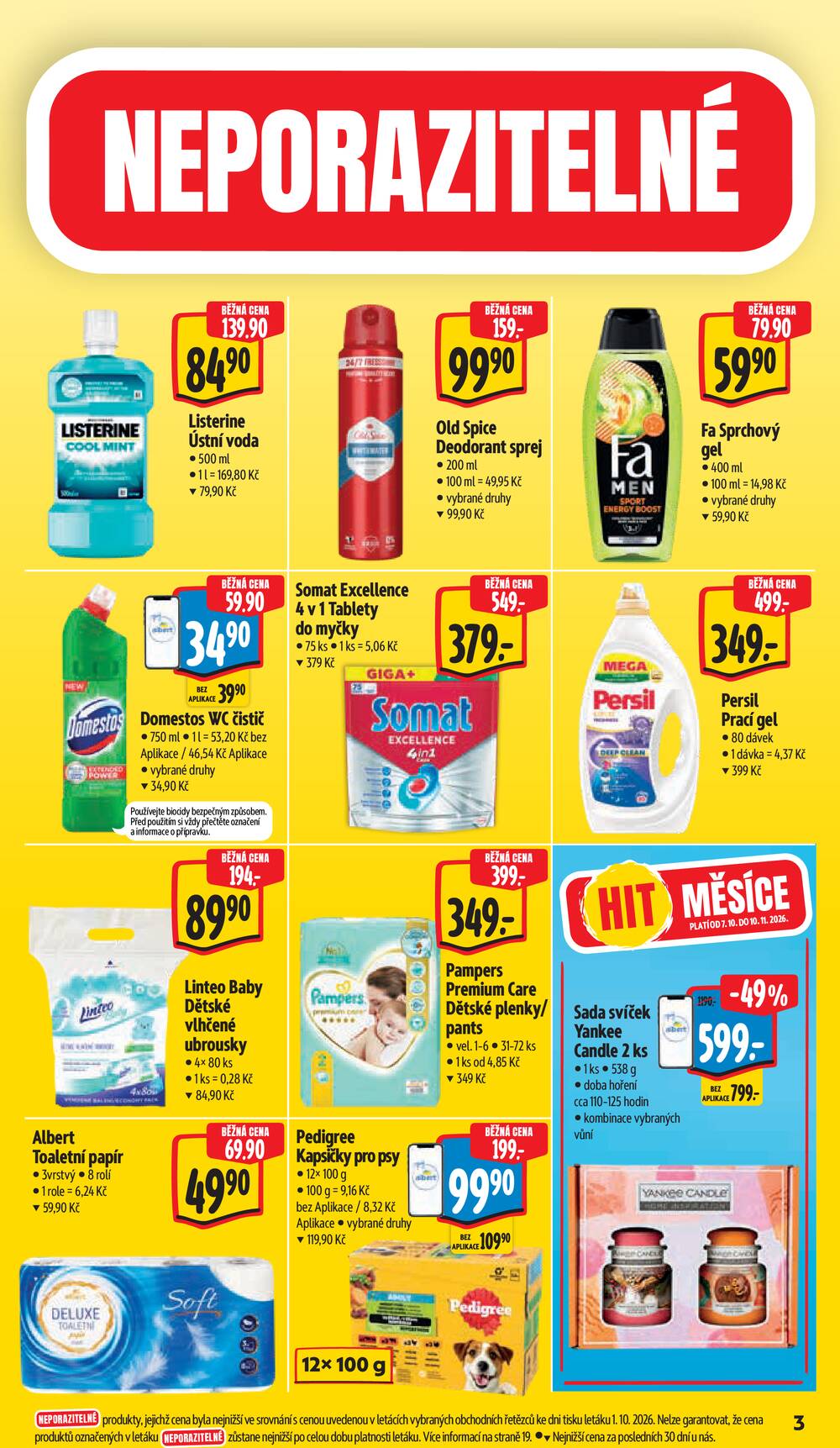 Leták Albert - Albert Supermarket Jihomoravský od 7.10. do 13.10.2026 - strana 7 Leták Albert - Albert Supermarket Jihomoravský od 7.10. do 13.10.2026 - strana 7