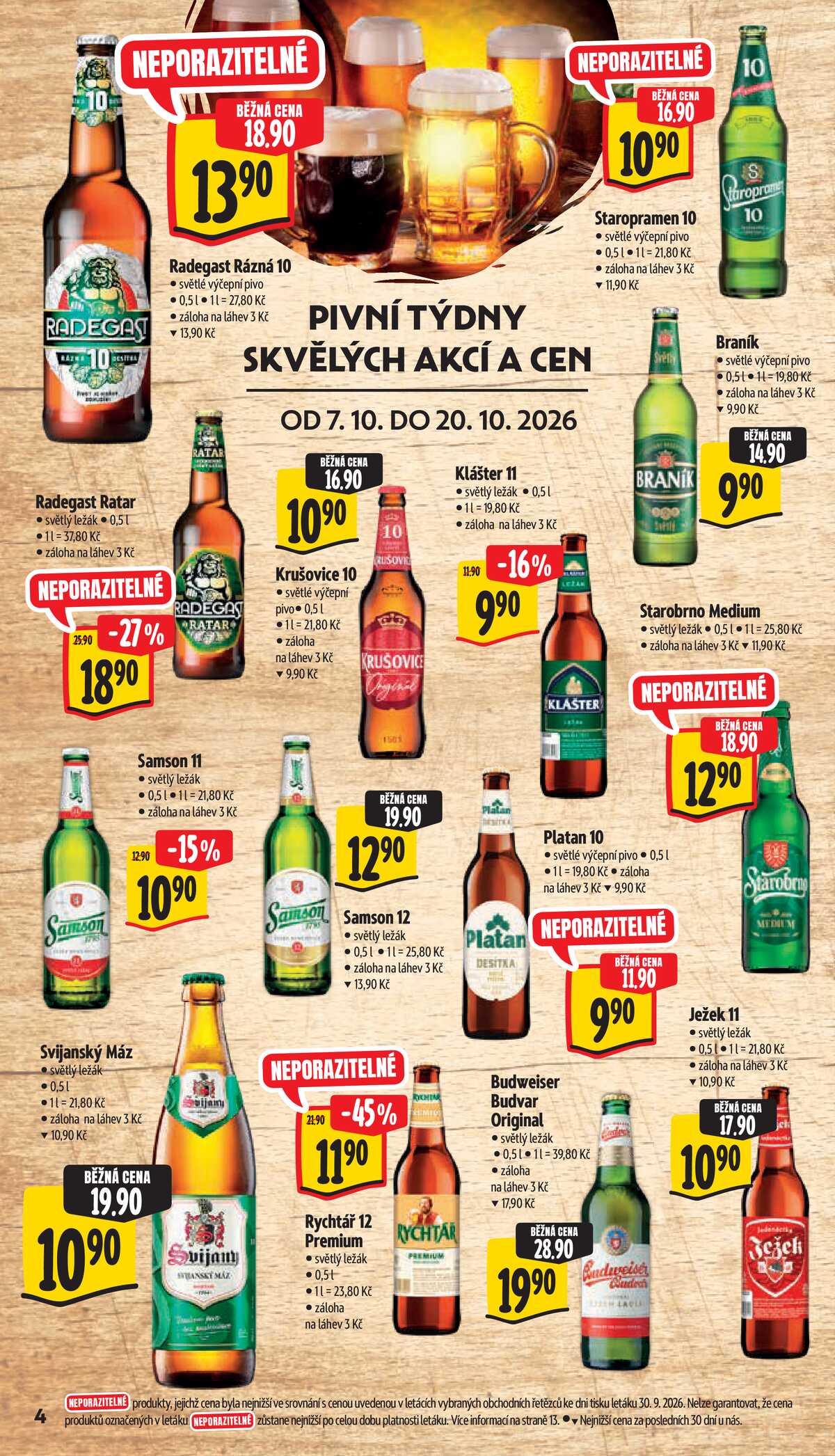 Albert  Hypermarket od 7.10. do 13.10.2026 strana 4