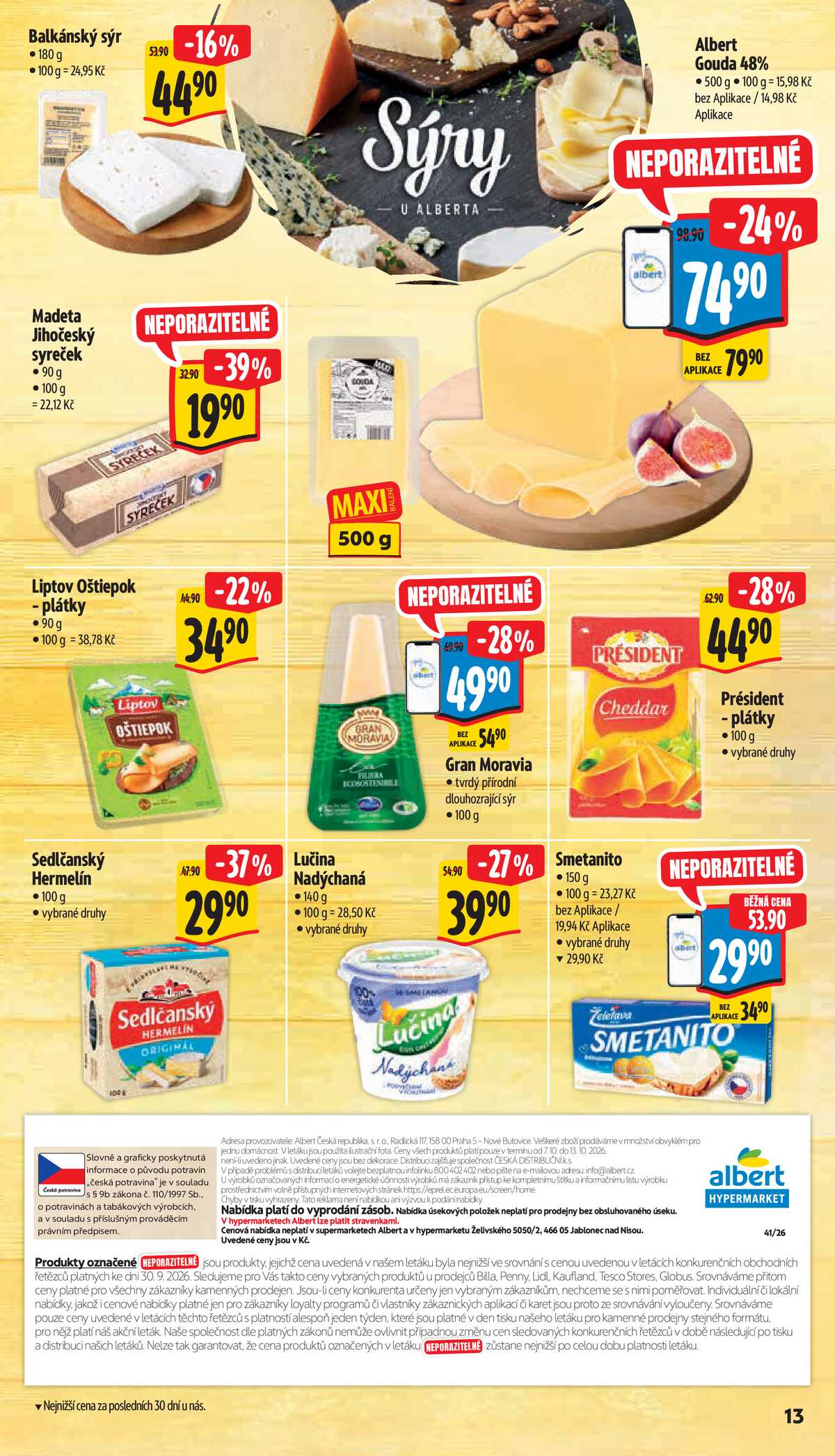Albert  Hypermarket od 7.10. do 13.10.2026 strana 17