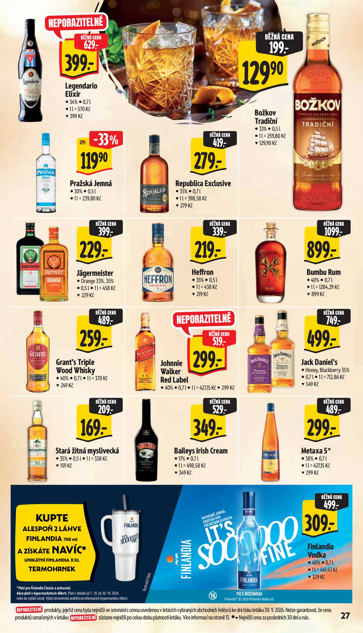 Albert  Hypermarket od 7.10. do 13.10.2026 strana 33