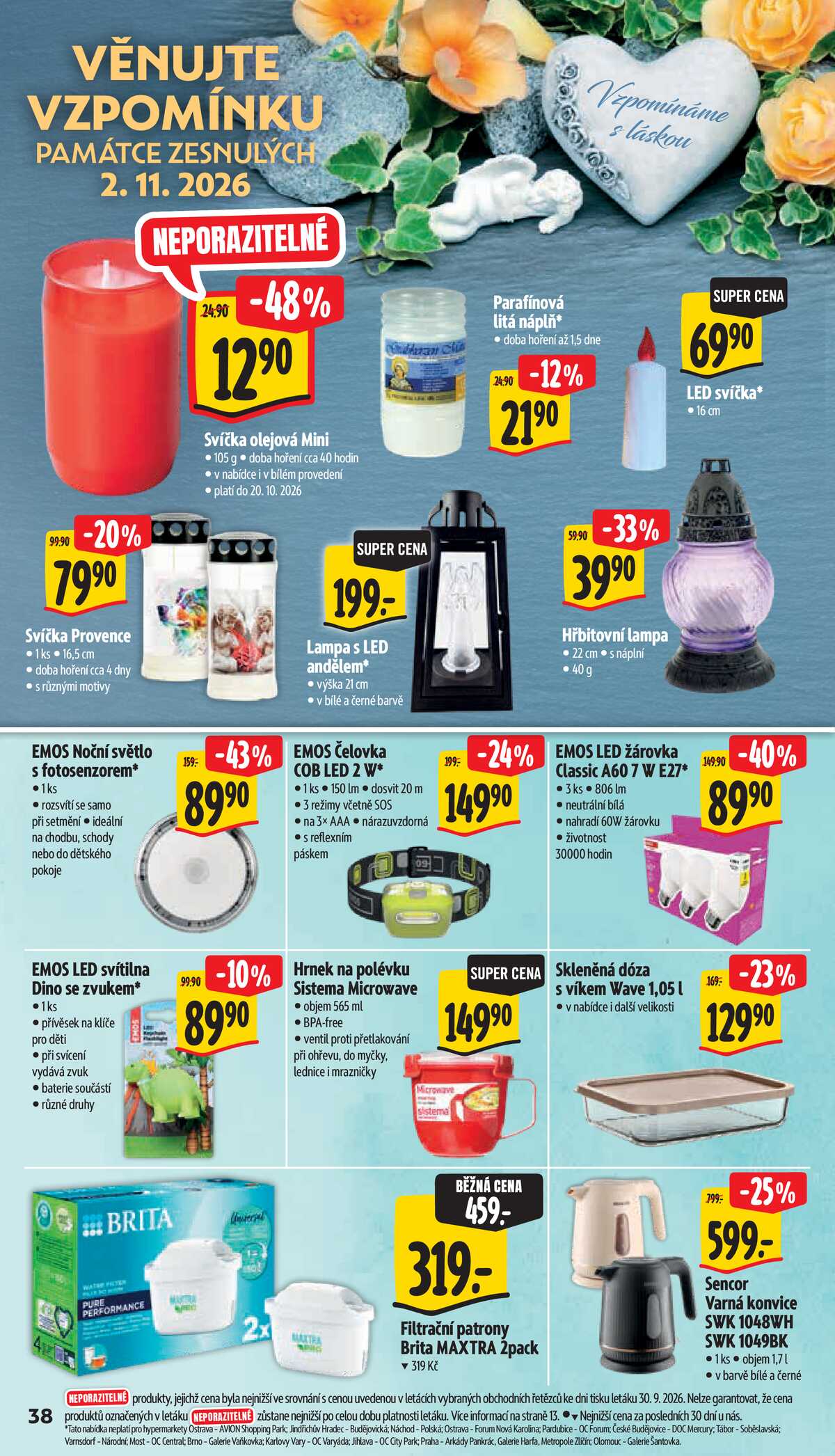 Albert  Hypermarket od 7.10. do 13.10.2026 strana 44