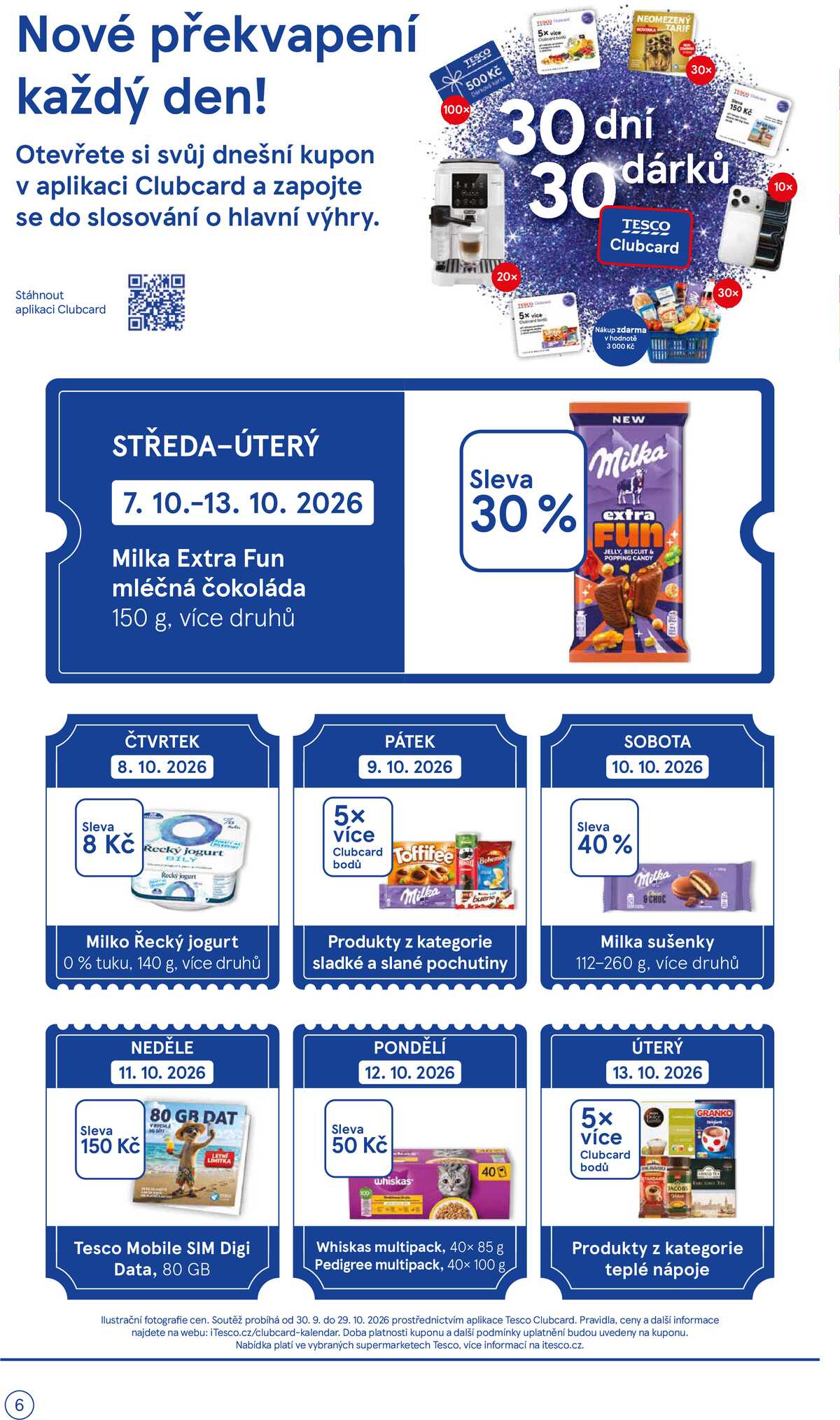 Tesco supermarkety od 7.10. do 13.10.2026 strana 6