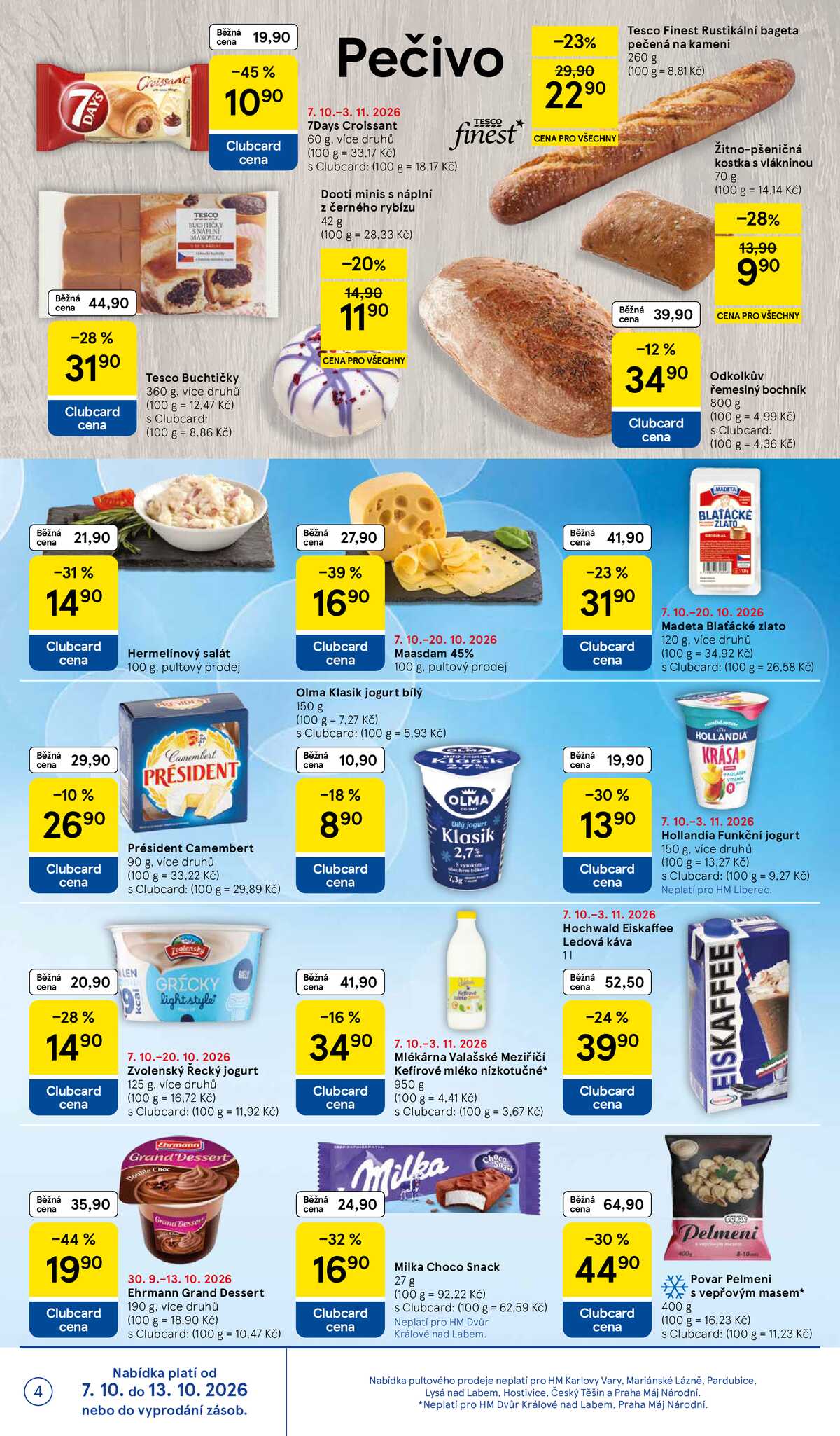 Tesco hypermarkety od 7.10. do 13.10.2026 strana 4
