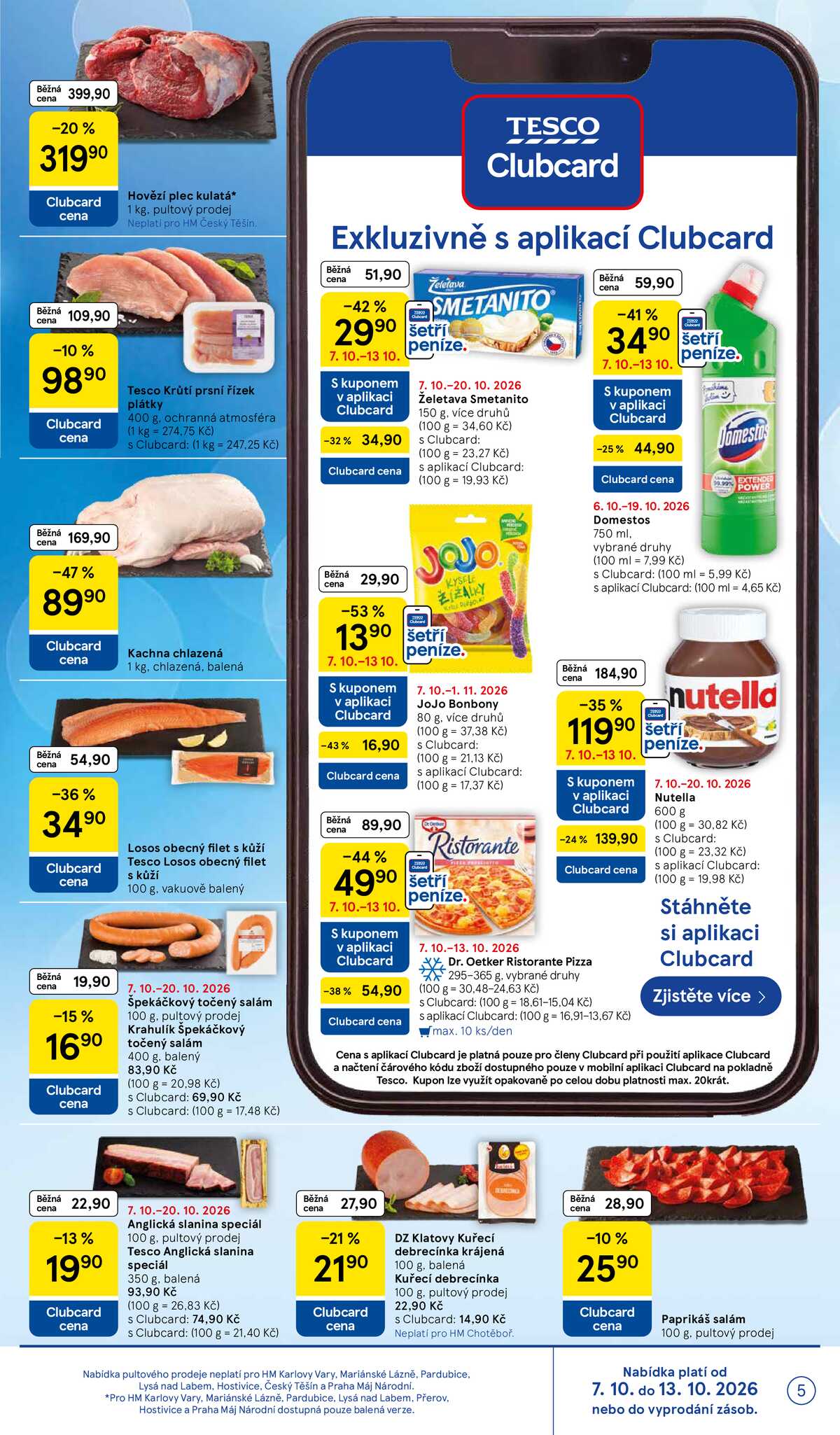 Tesco hypermarkety od 7.10. do 13.10.2026 strana 5