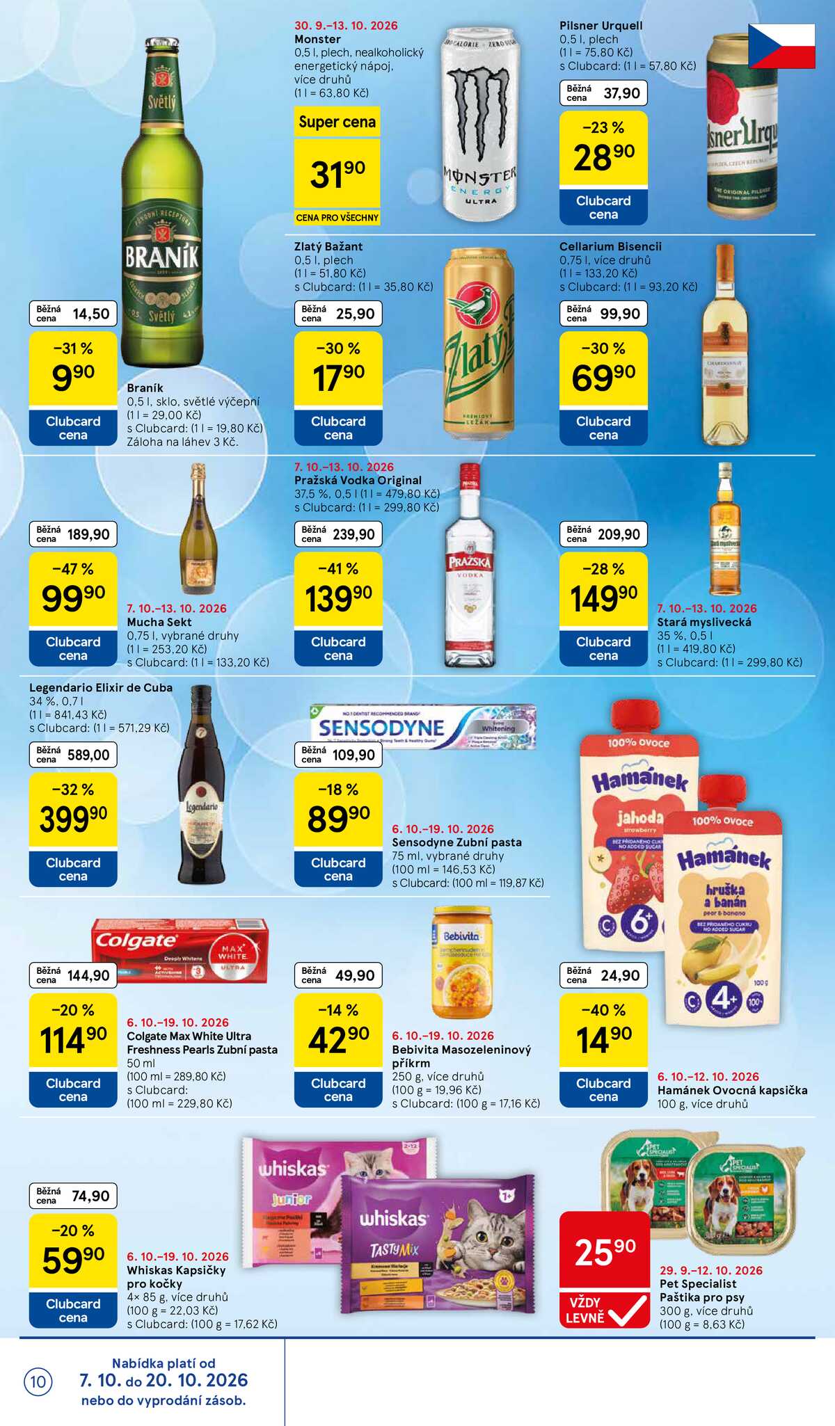 Tesco hypermarkety od 7.10. do 13.10.2026 strana 10