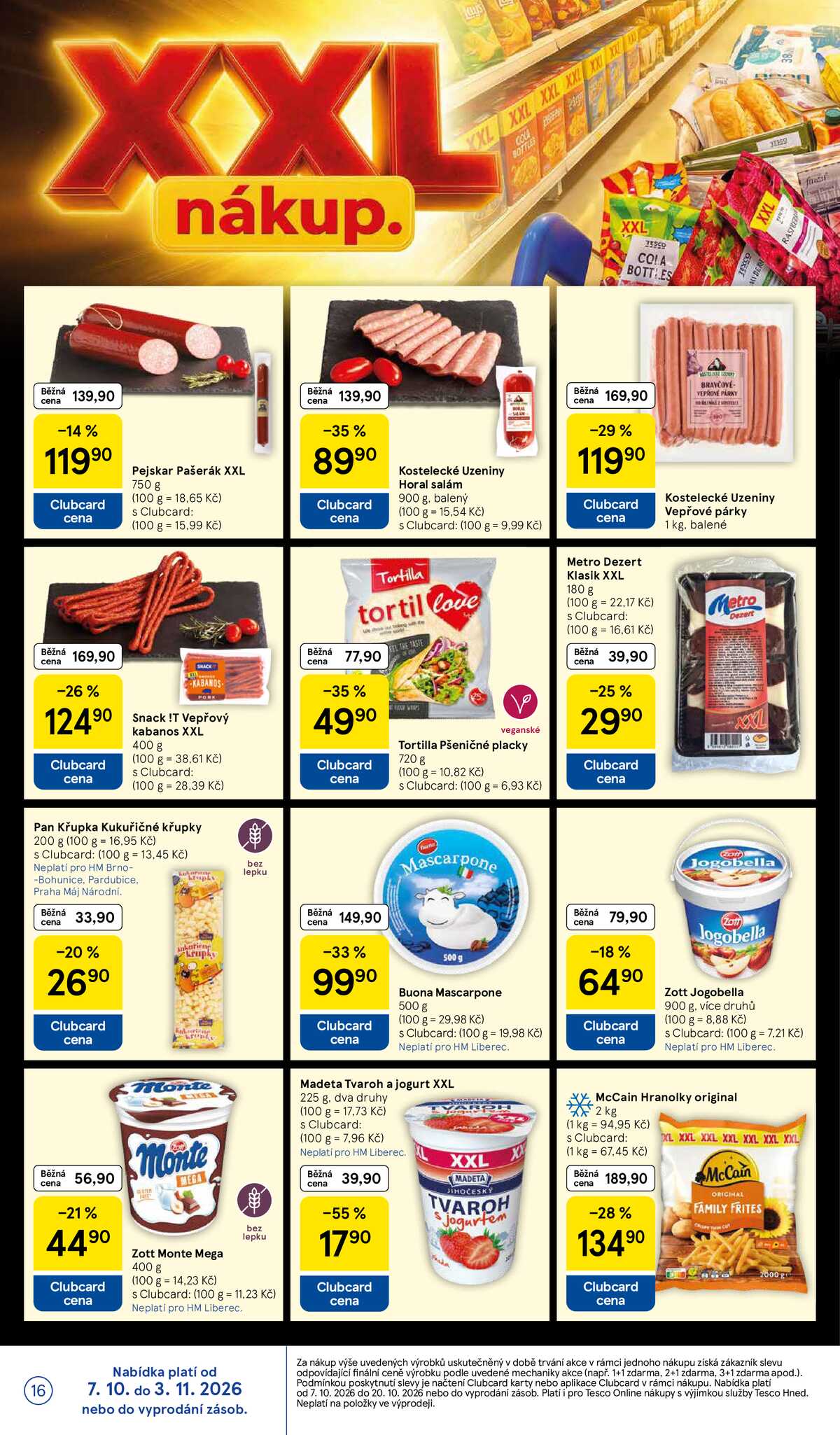 Tesco hypermarkety od 7.10. do 13.10.2026 strana 16
