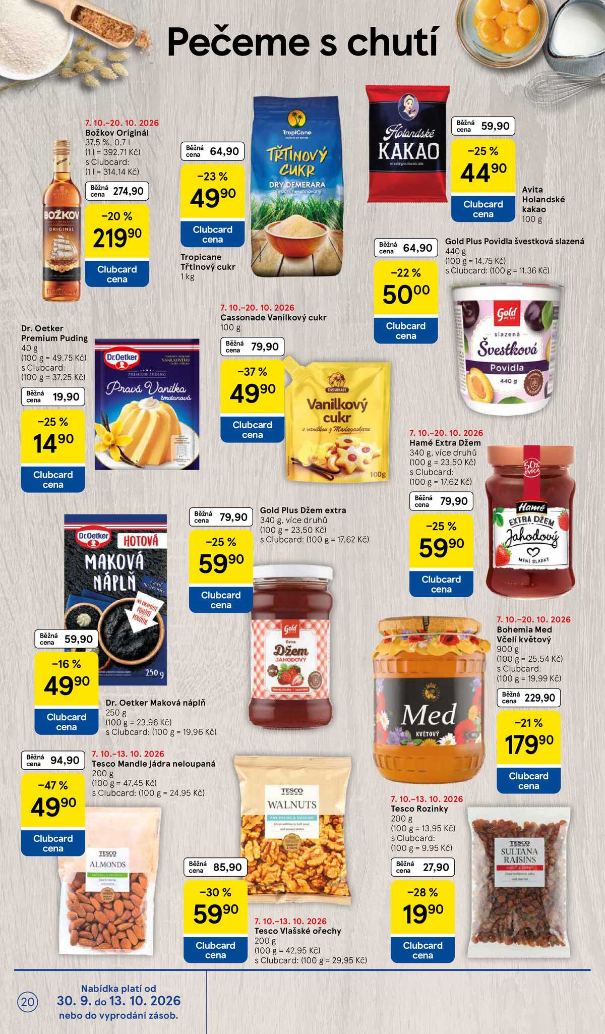 Tesco hypermarkety od 7.10. do 13.10.2026 strana 20