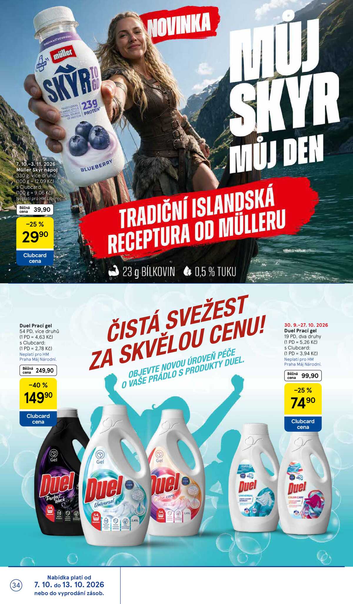 Tesco hypermarkety od 7.10. do 13.10.2026 strana 34