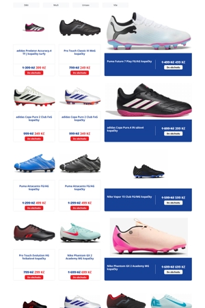 Intersport Kopačky a míče - 3. 10. 2026