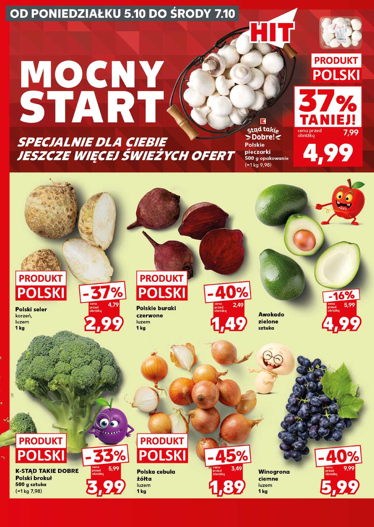 Leták Kaufland Polsko 5.10.-7.10.2026 - Silný start strana 2
