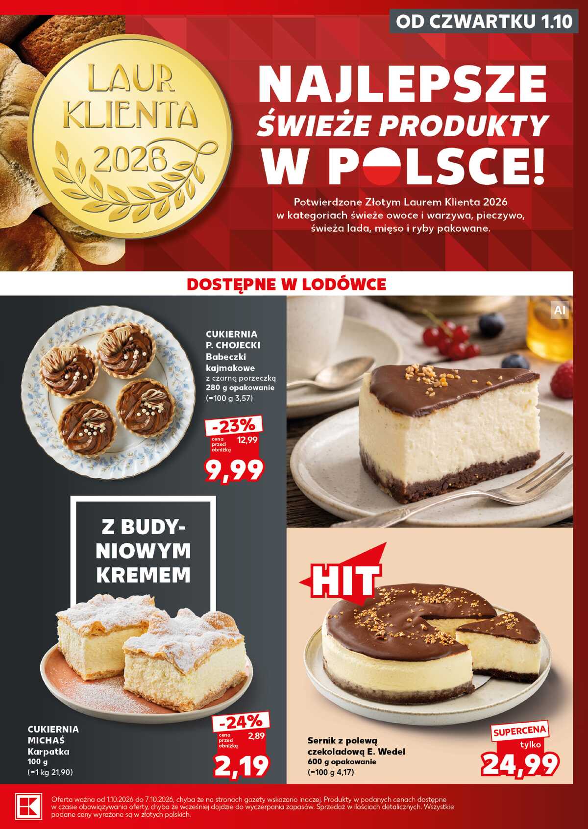 Leták Kaufland Polsko 5.10.-7.10.2026 - Silný start strana 15