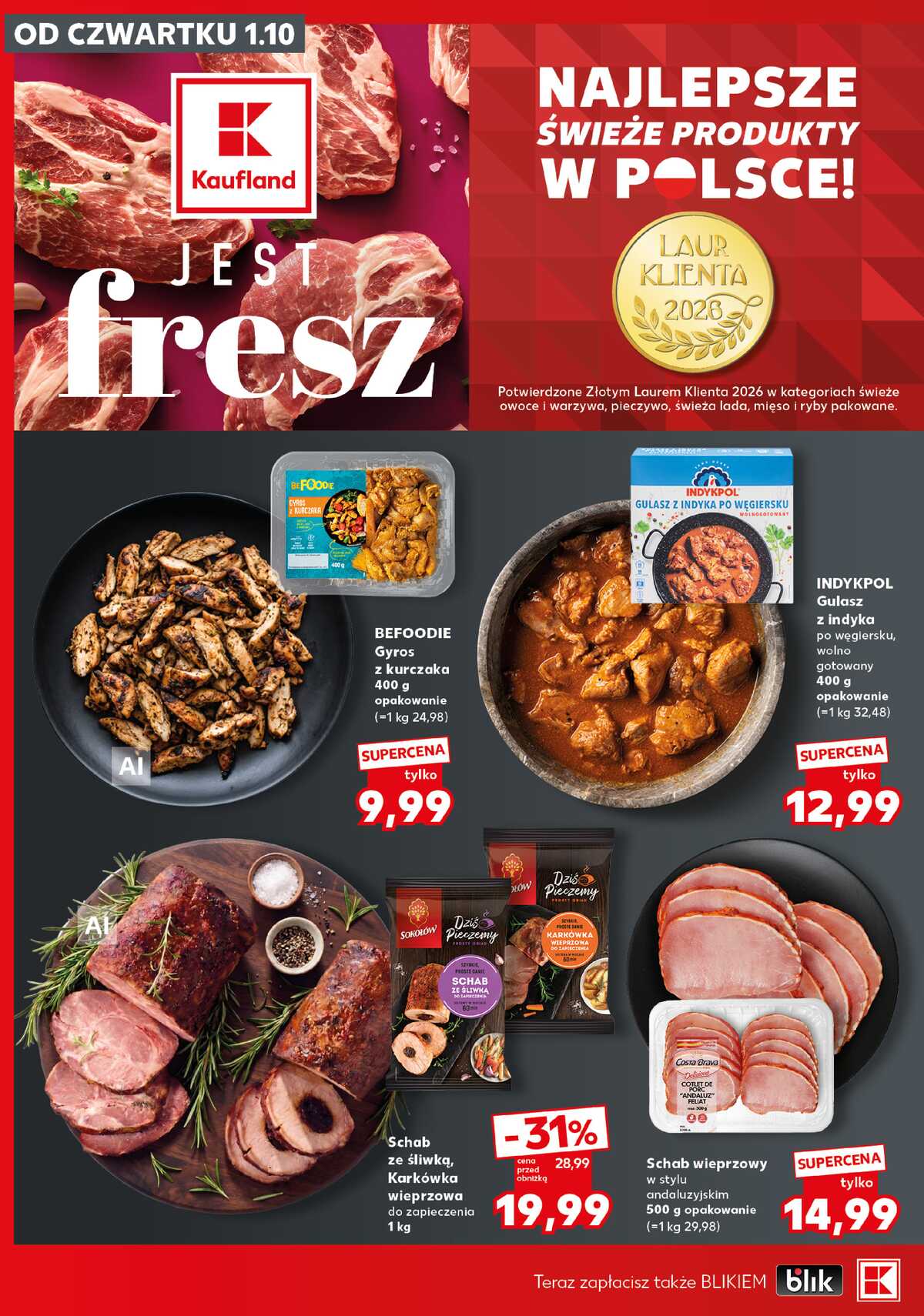 Leták Kaufland Polsko 5.10.-7.10.2026 - Silný start strana 18