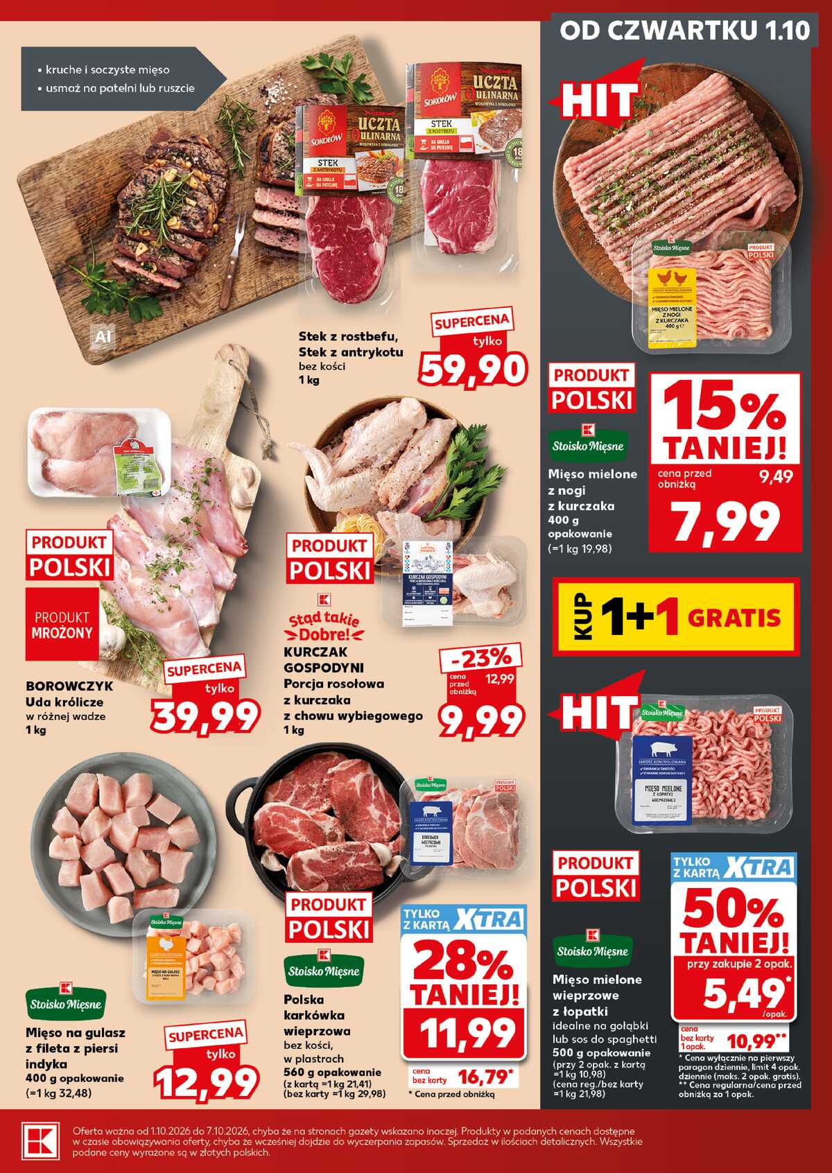 Leták Kaufland Polsko 5.10.-7.10.2026 - Silný start strana 19
