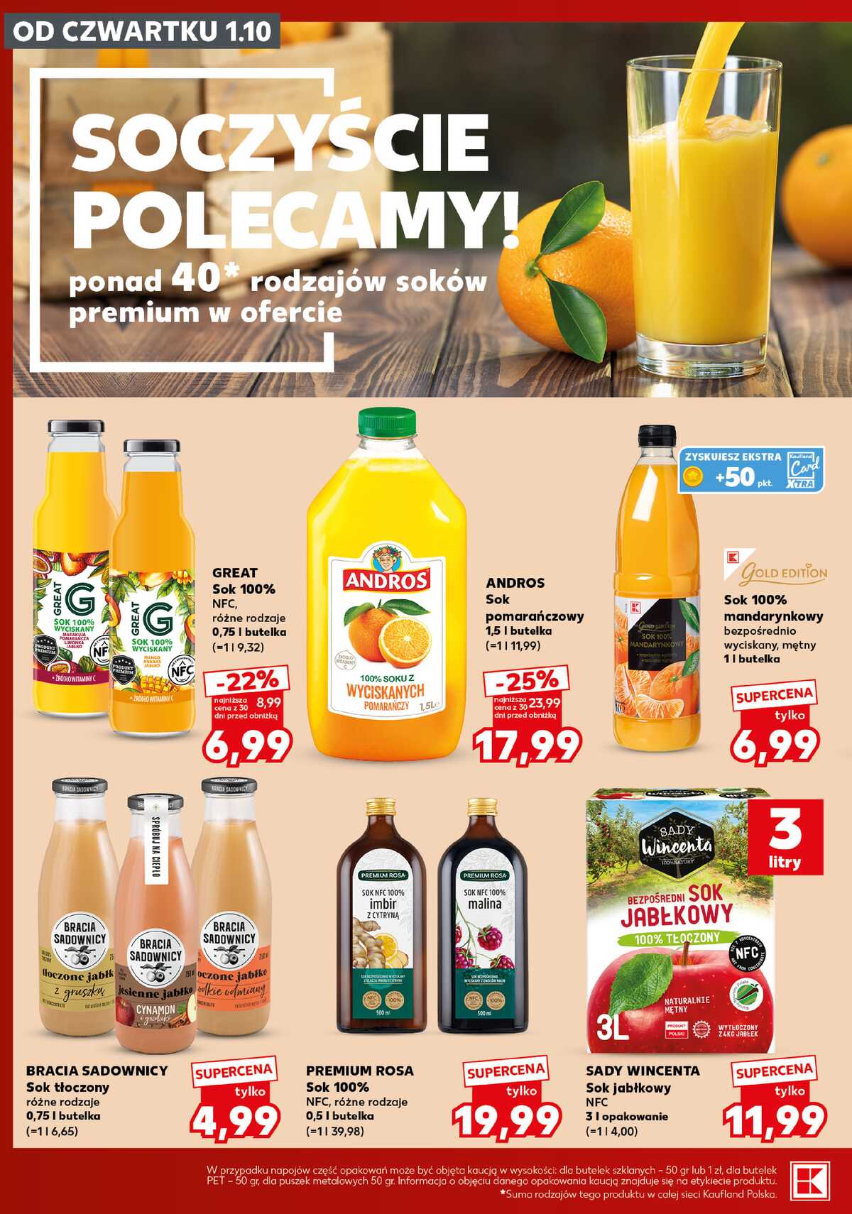 Leták Kaufland Polsko 5.10.-7.10.2026 - Silný start strana 22
