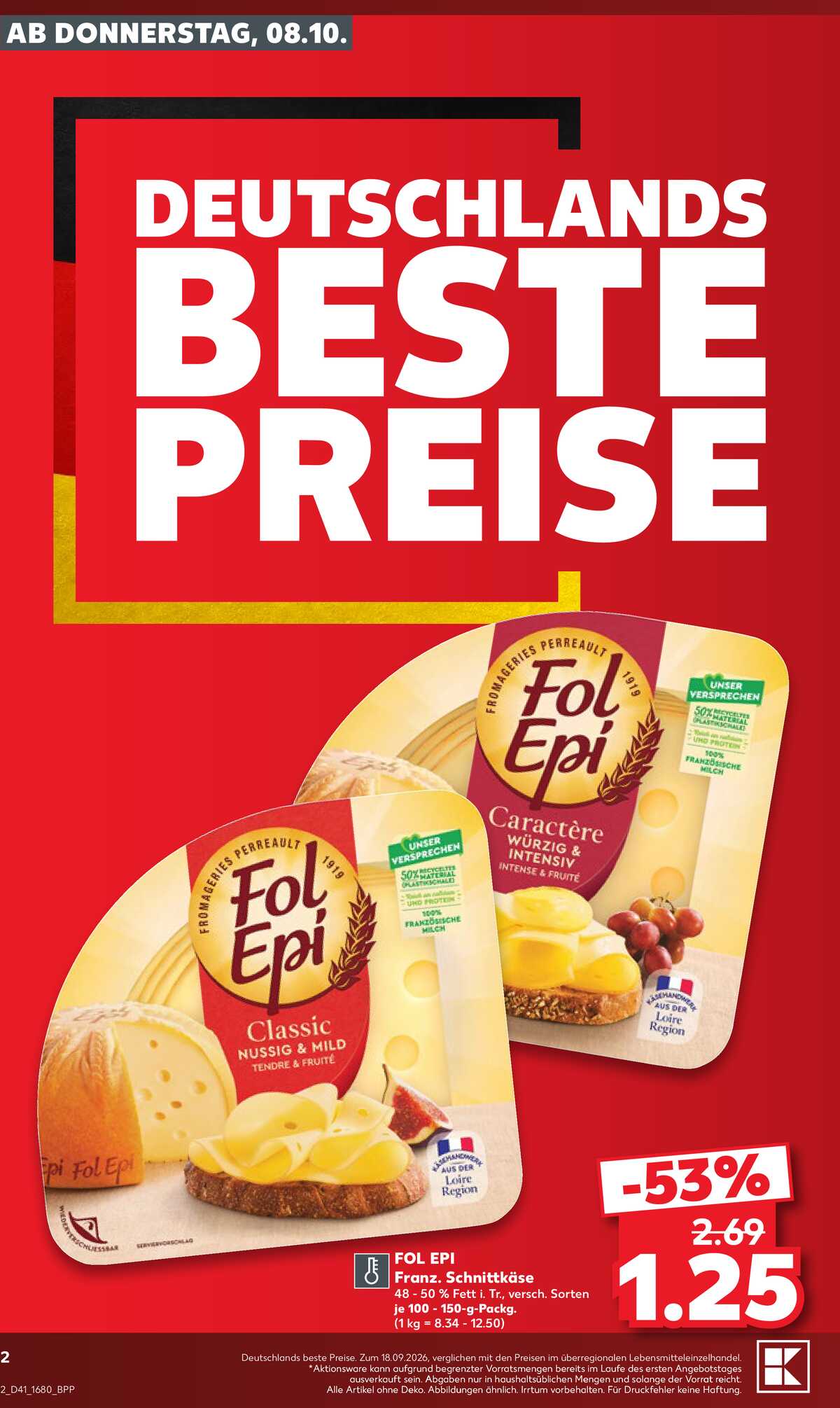 Leták Kaufland Německo 8.10.-14.10.2026 strana 2
