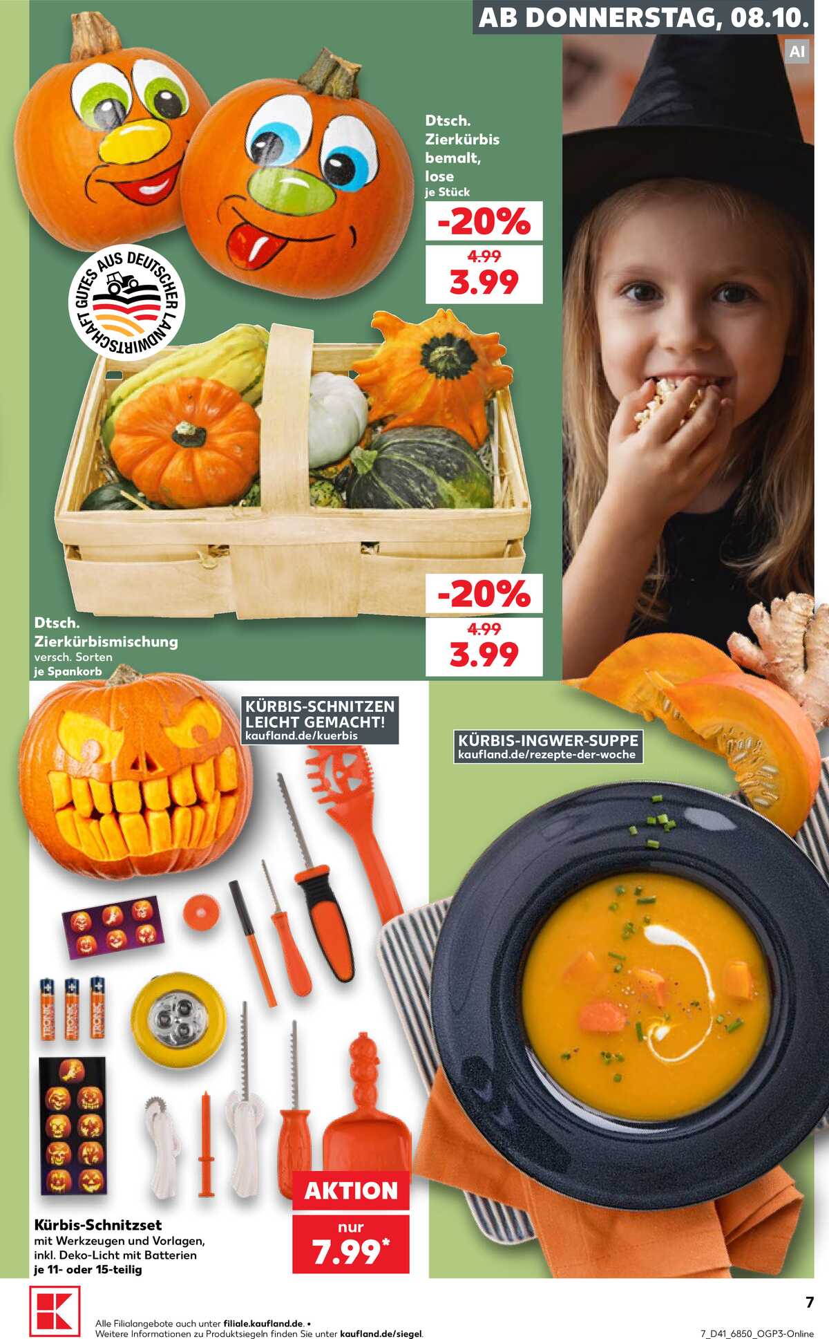 Leták Kaufland Německo 8.10.-14.10.2026 strana 7