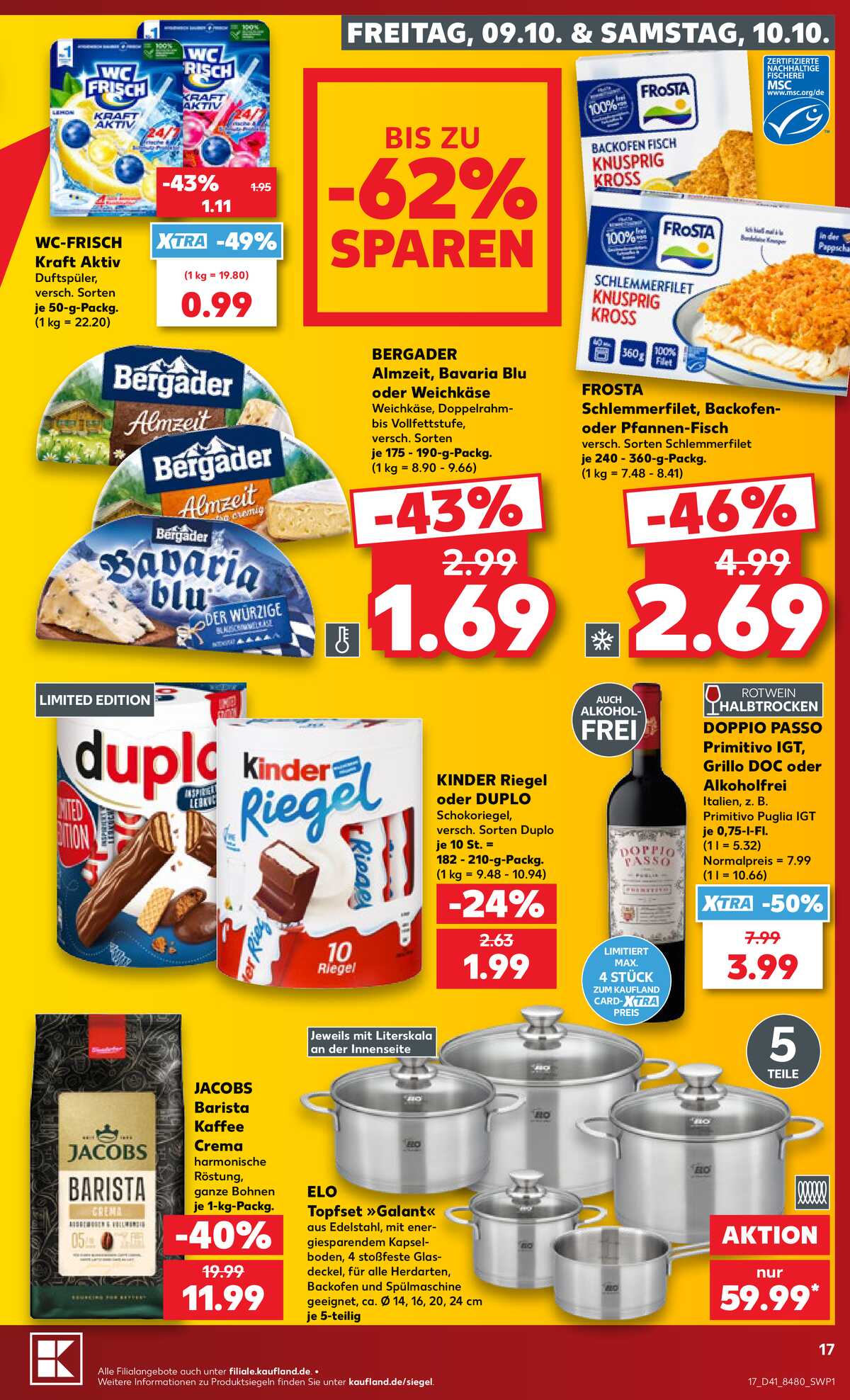 Leták Kaufland Německo 8.10.-14.10.2026 strana 17