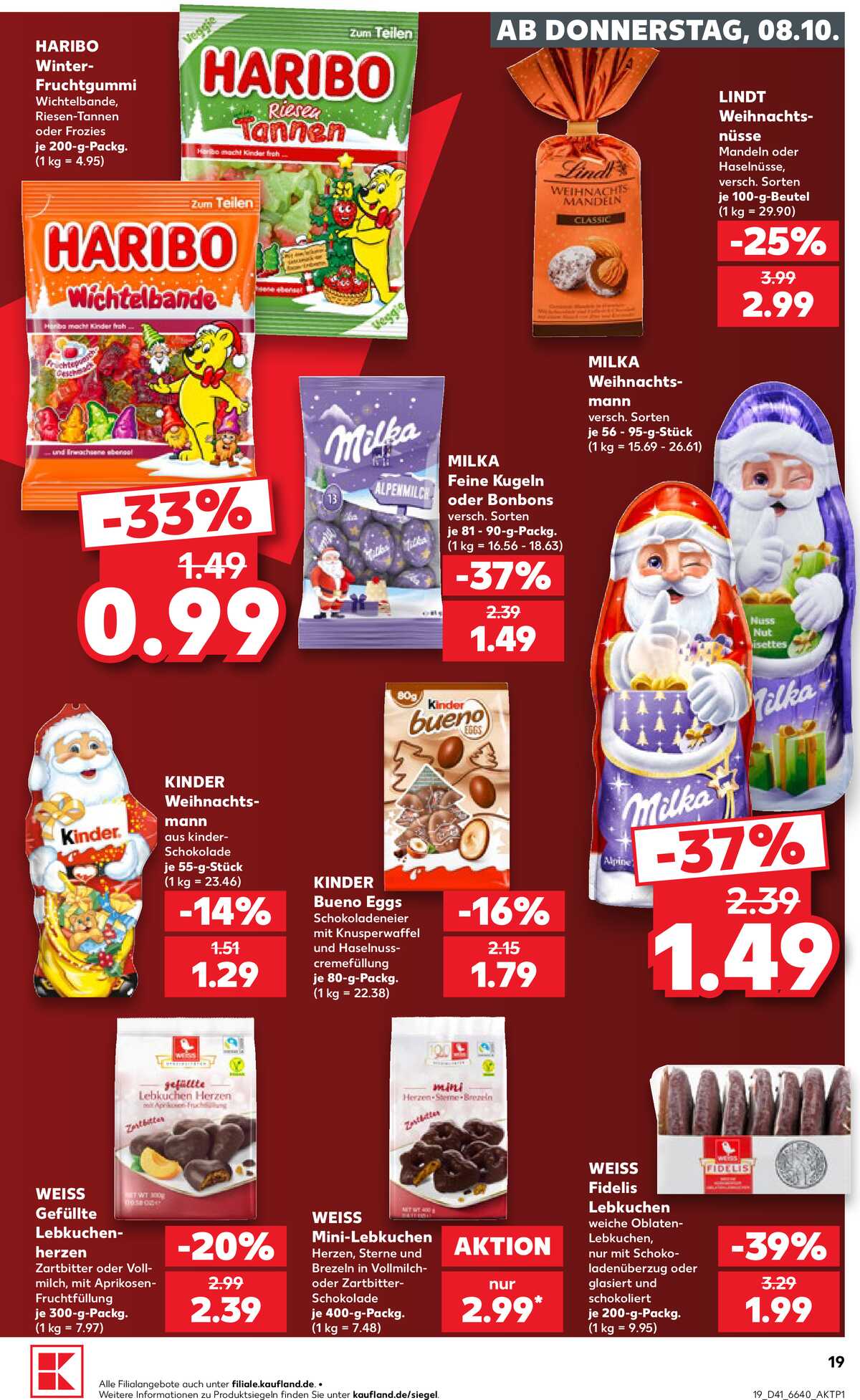 Leták Kaufland Německo 8.10.-14.10.2026 strana 19