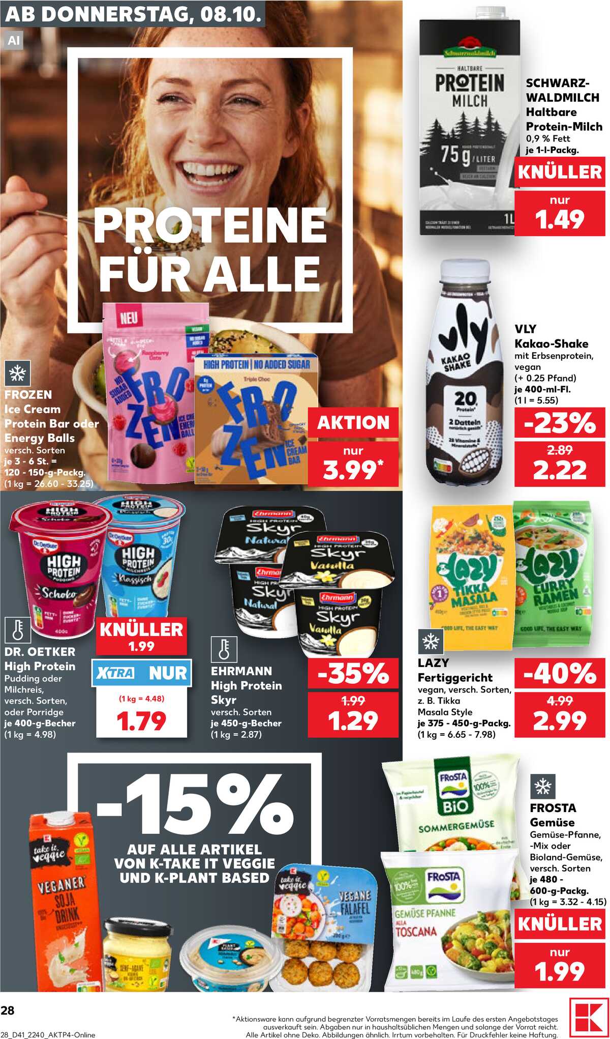 Leták Kaufland Německo 8.10.-14.10.2026 strana 28