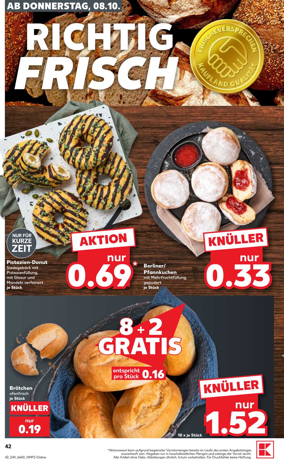 Leták Kaufland Německo 8.10.-14.10.2026 strana 42