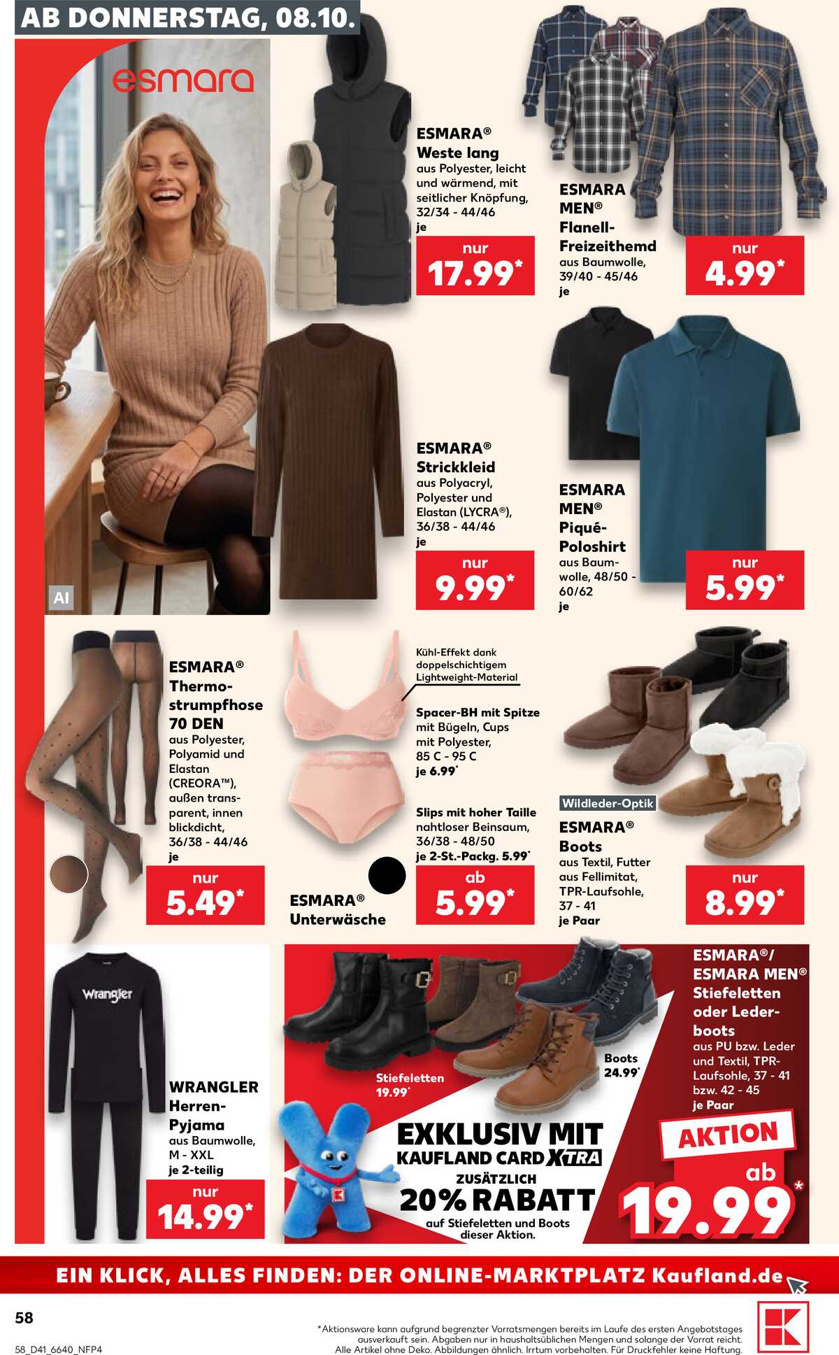 Leták Kaufland Německo 8.10.-14.10.2026 strana 58