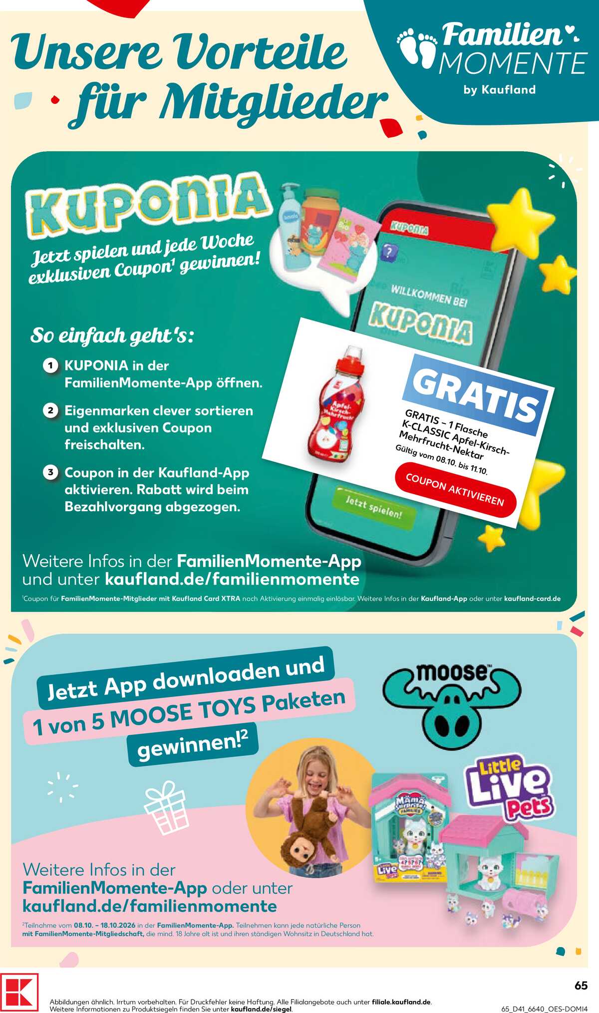 Leták Kaufland Německo 8.10.-14.10.2026 strana 65